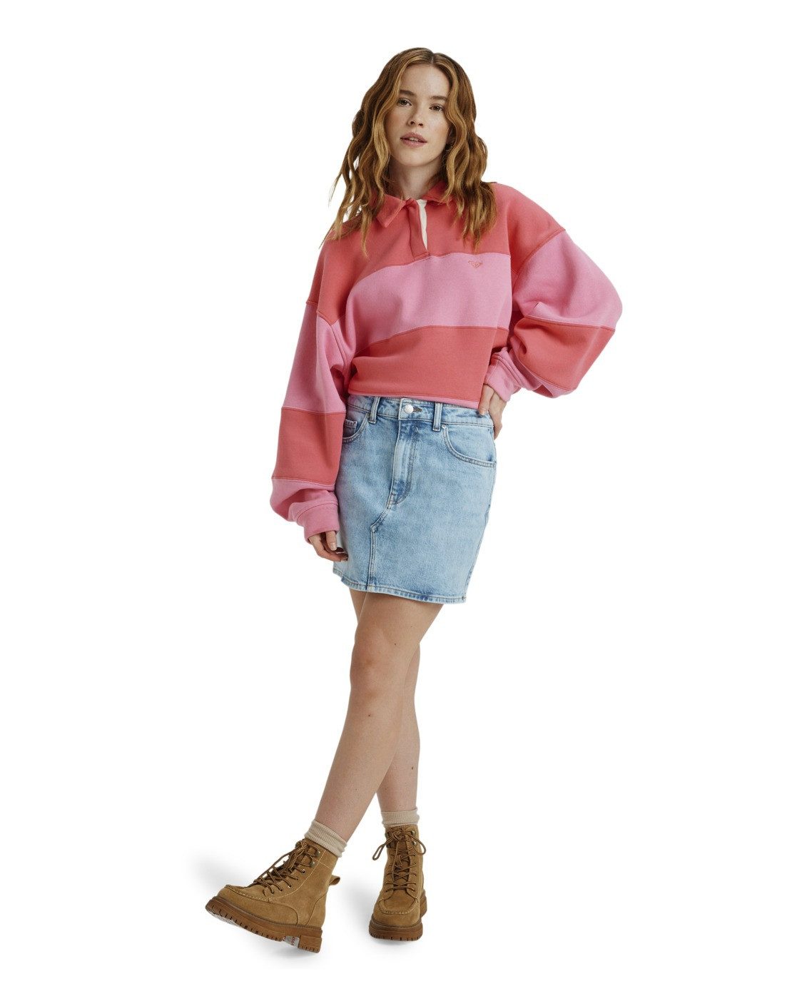 Roxy Zomerrok Rain Mini Skirt Beau Blue