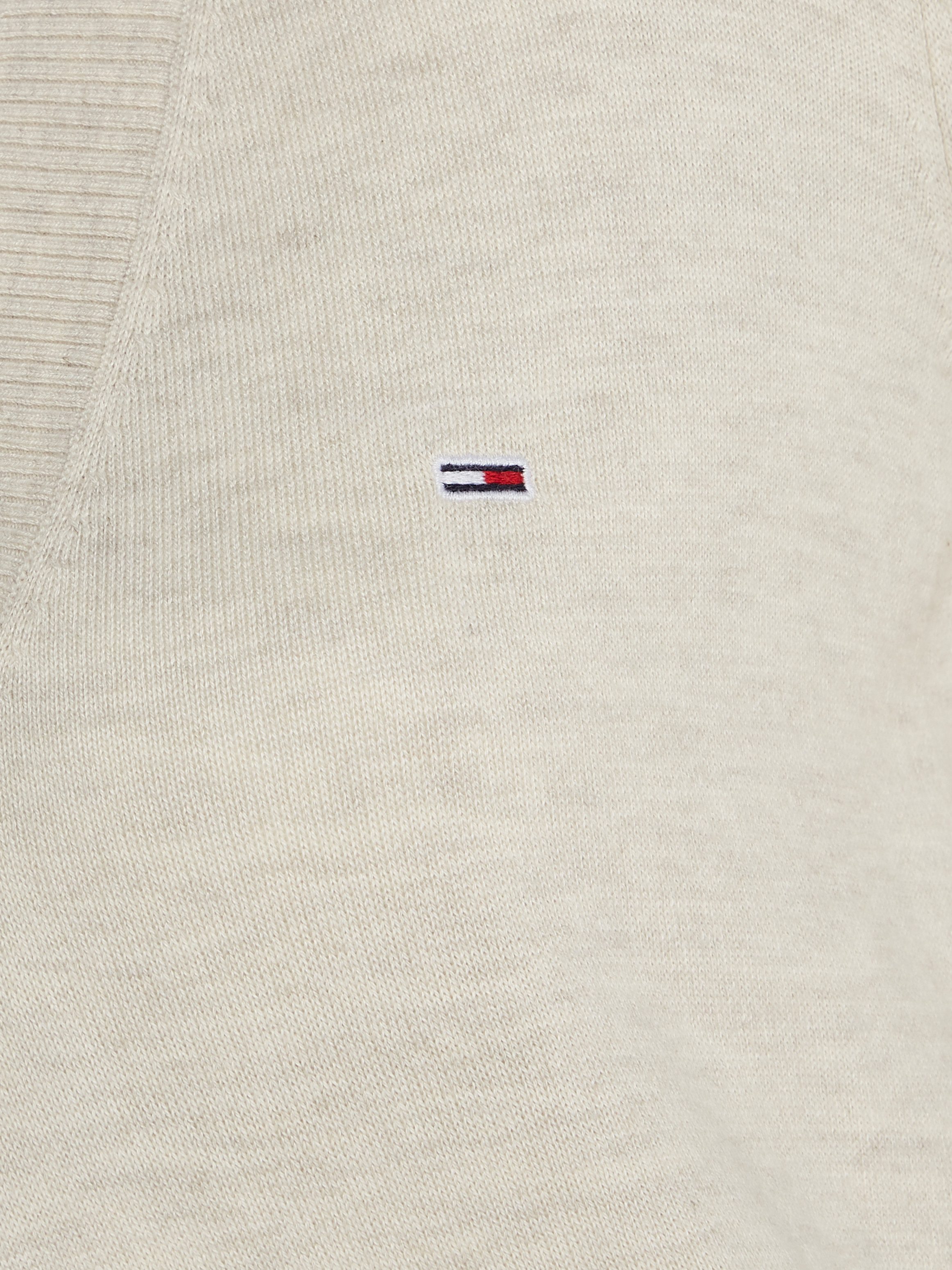 TOMMY JEANS Gebreide trui TJW ESSENTIAL VNECK SWEATER EXT