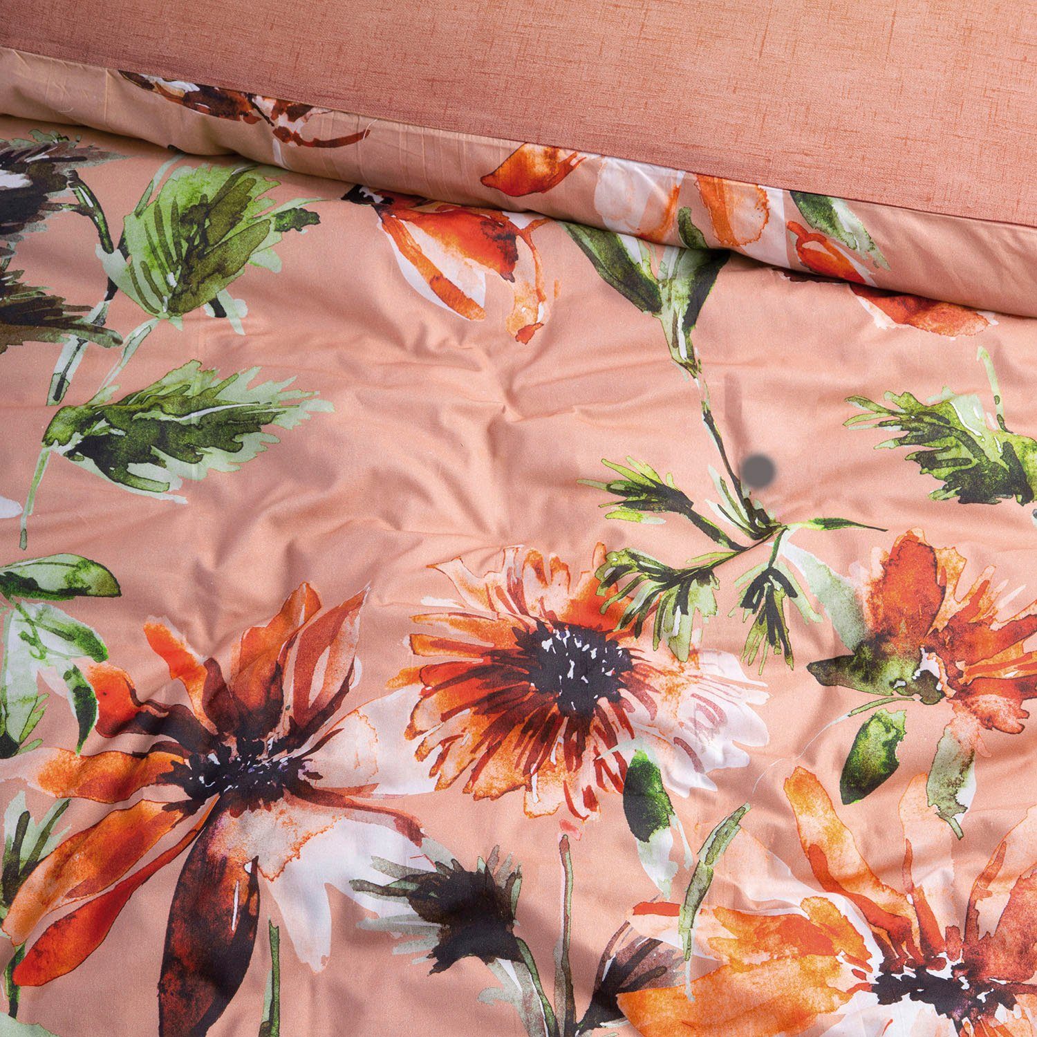 Cinderella Tweezijdig te gebruiken overtrekset Cleo met bloemenprint