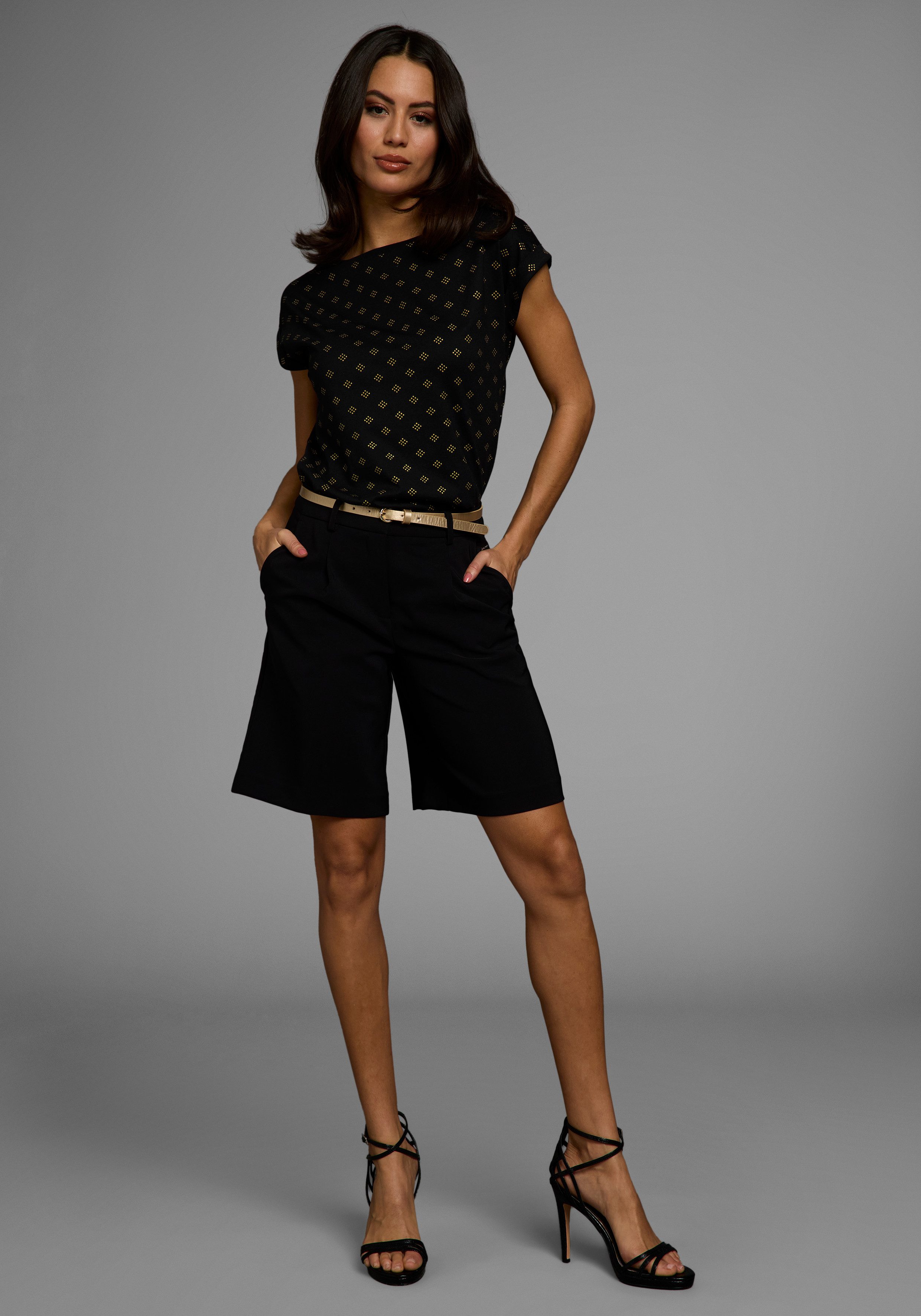 Laura Scott Shirt met ronde hals