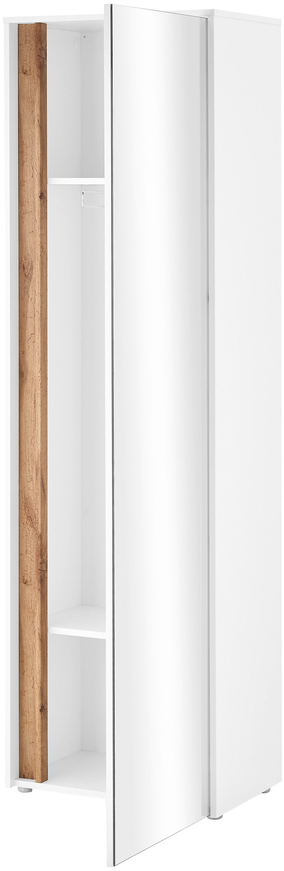 INOSIGN Halmeubelset GIRON/ CiTY, Garderobe in Wotan Eik, moderne garderobekast (complete set, 4-delig)