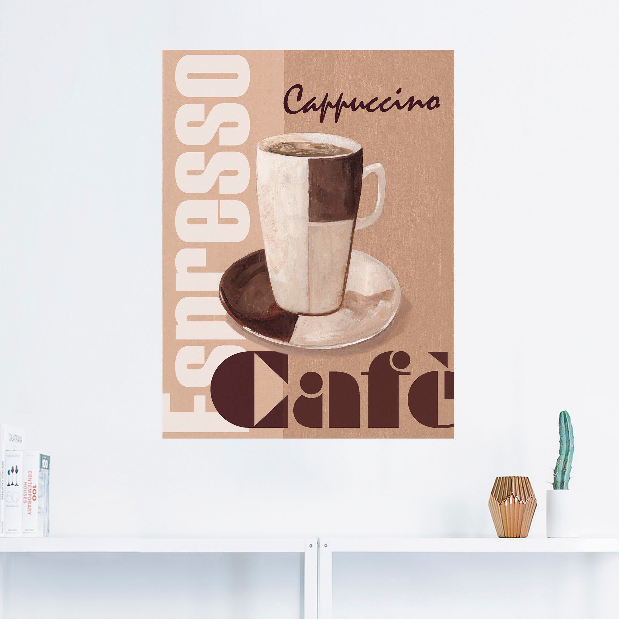 Artland Wandfolie Cappuccino - Café