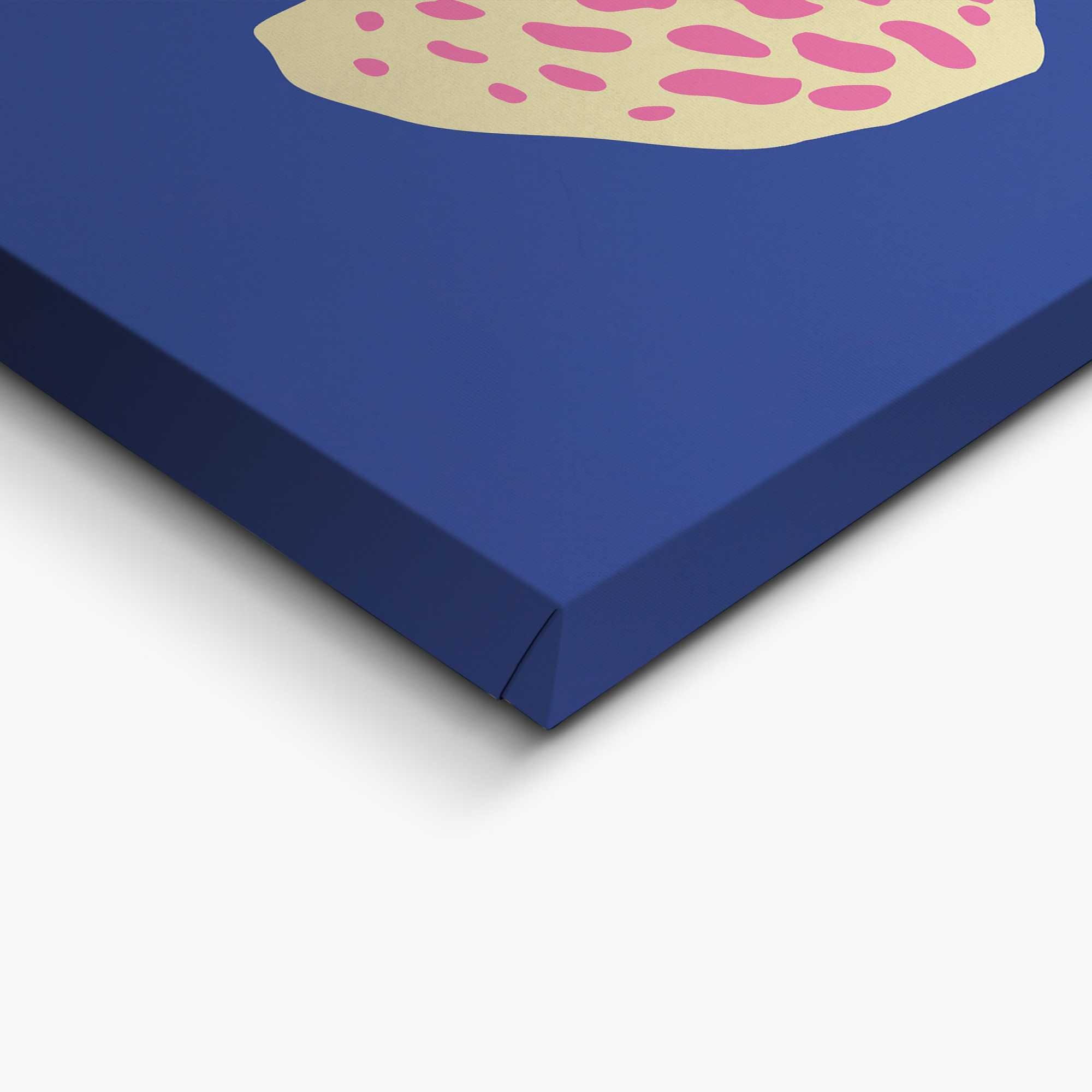 Reinders! Artprint op linnen Blue Pink Cat