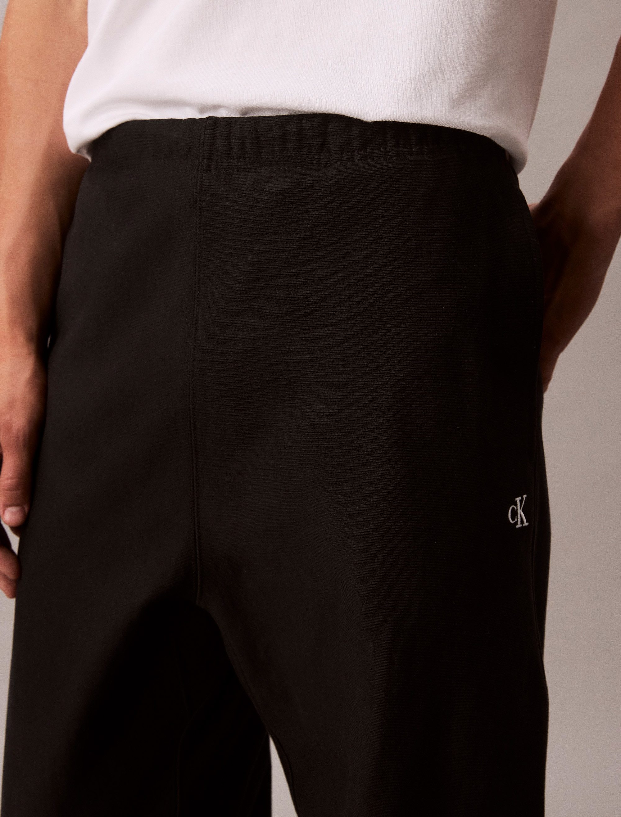Calvin Klein Sweatbroek PREMIUM TERRY MONOGRAM JOGGER