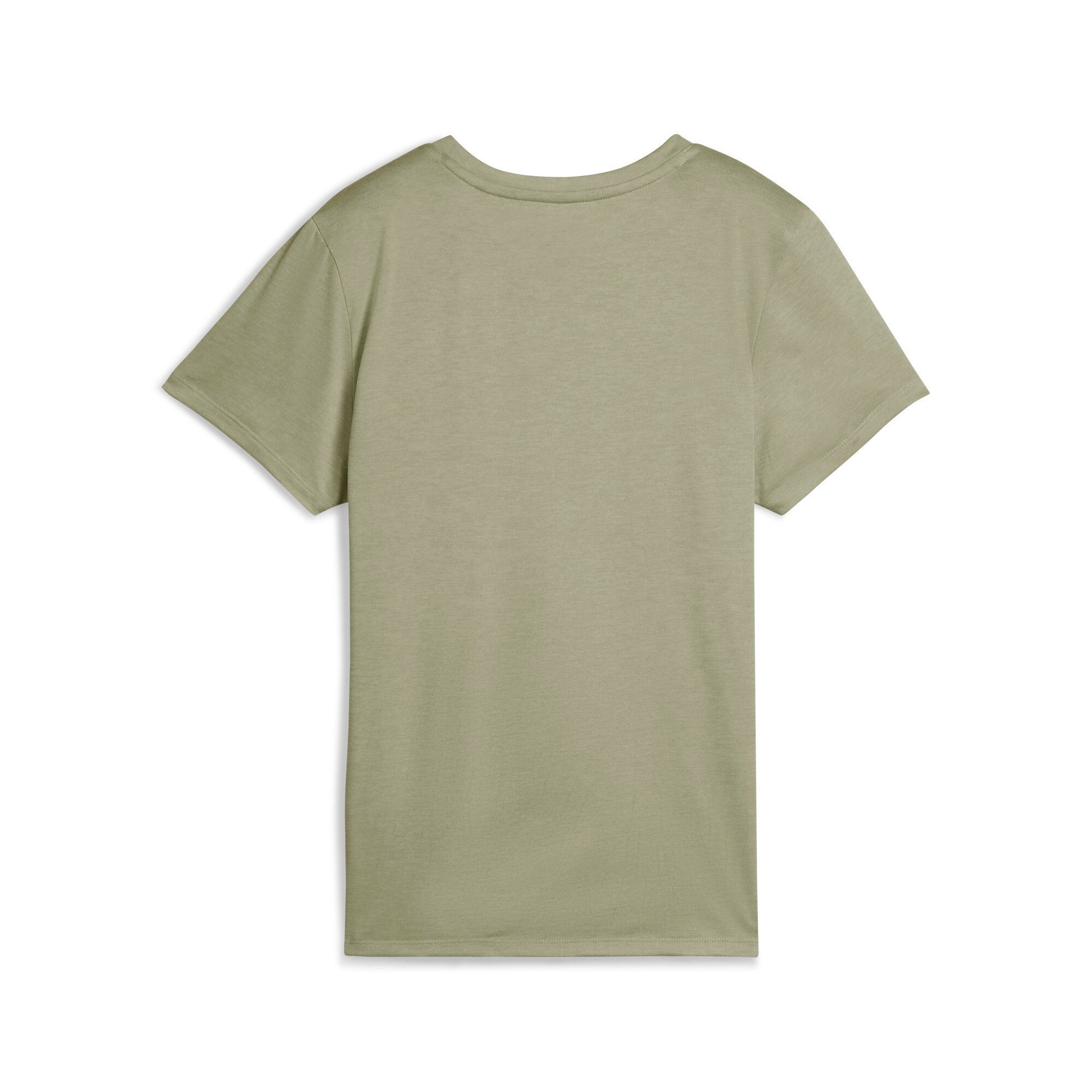PUMA Trainingsshirt W TAD ESSENTIAL HEATHER LOGO TEE