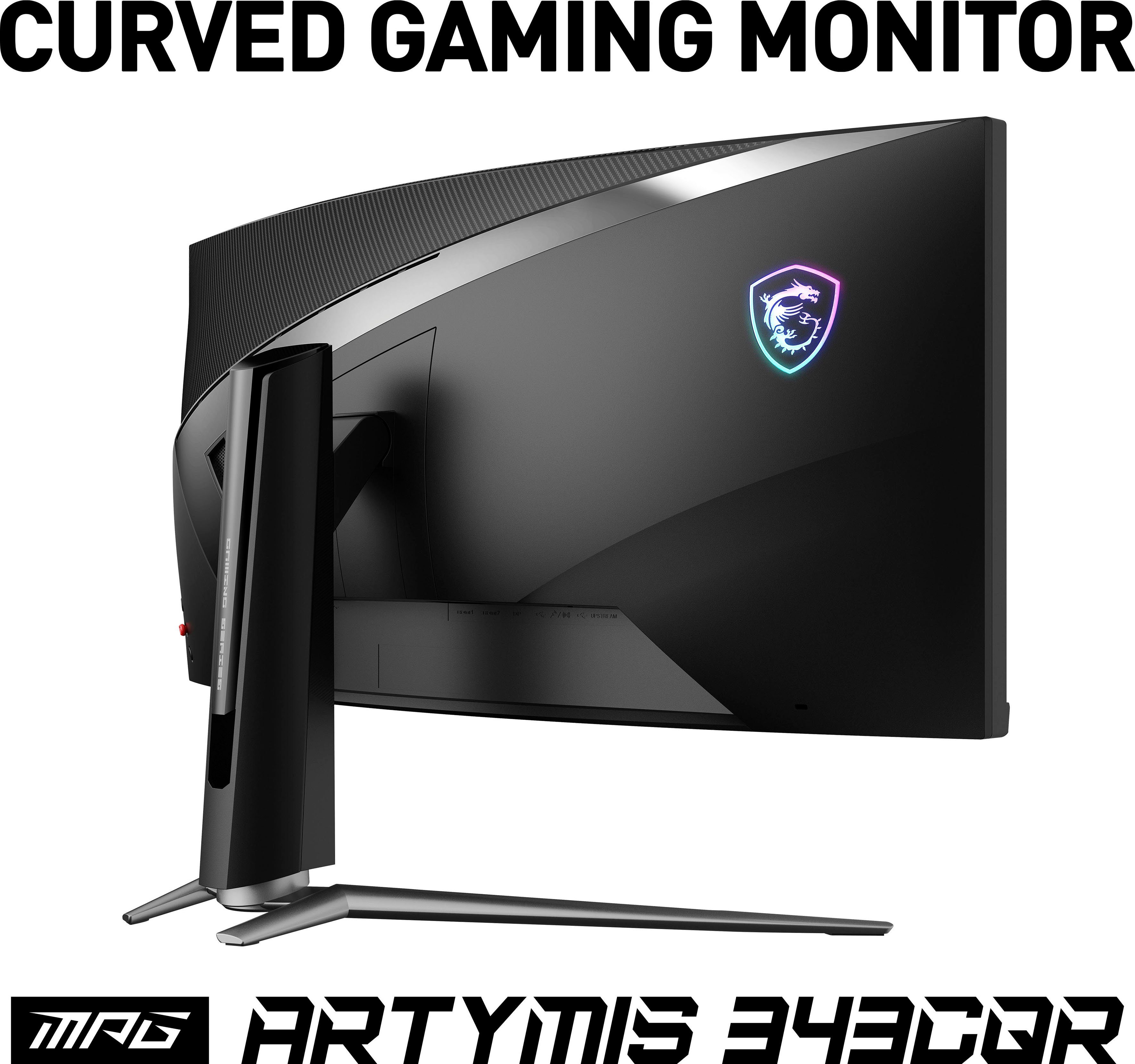 MSI Curved-gaming-ledscherm MPG Artymis 343CQR, 86 cm / 34", UWQHD