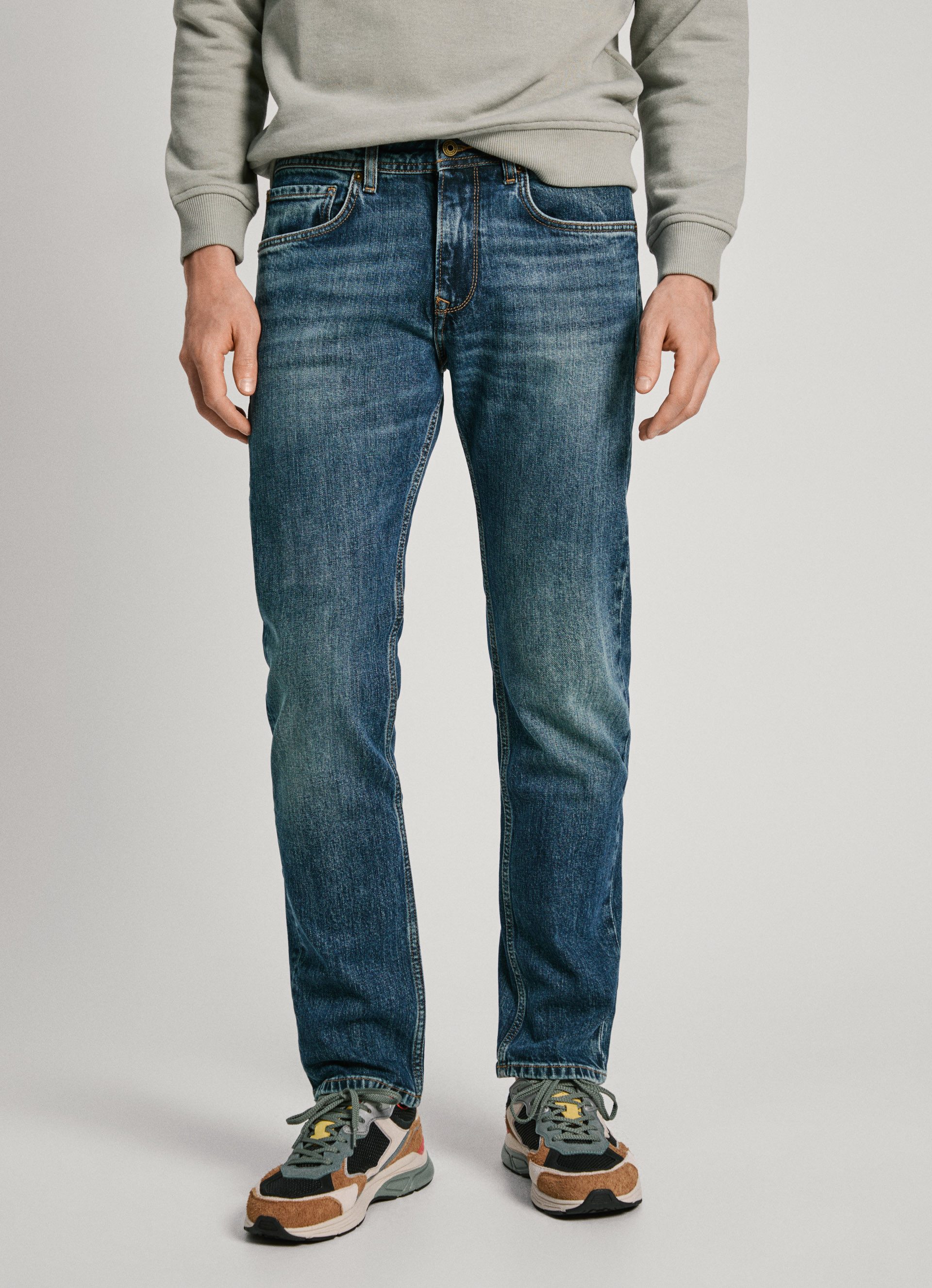 Pepe Jeans Straight jeans heren straight jeans maat 31 blauw