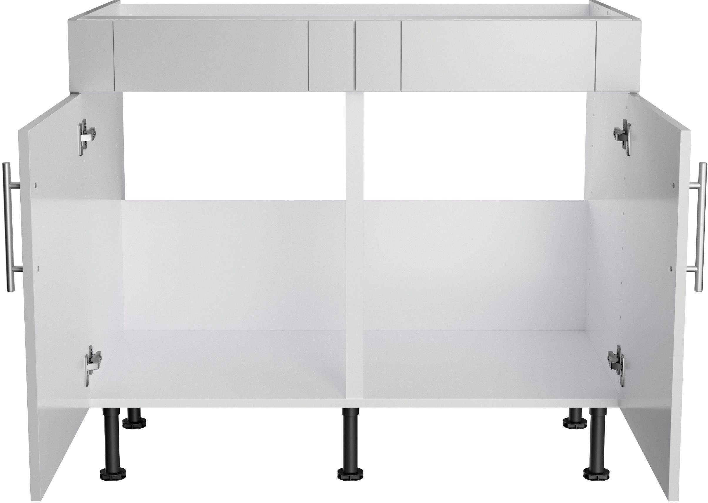 Kochstation Gootsteenkast KS-Ahus Breedte 100 cm