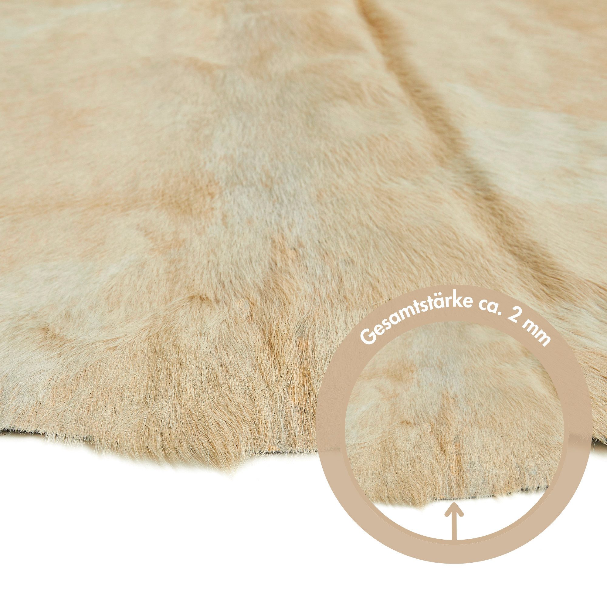 LUXOR living Vachtvloerkleed Rinderfell echte runderhuid, natuurproduct - iedere huid is uniek