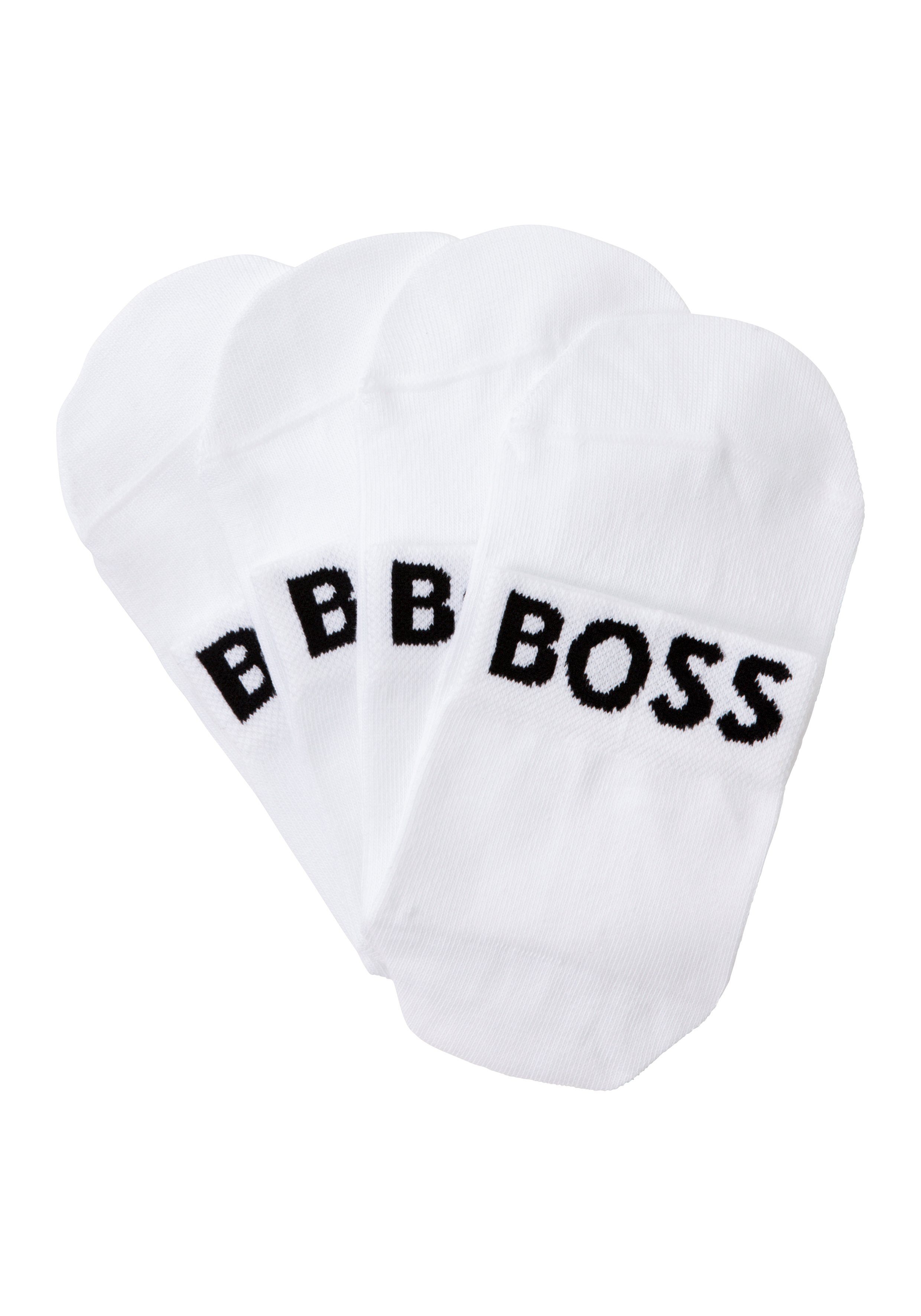 BOSS Vrijetijdssokken 2P SH Logo CC W met gebreid boss logo-tekst (set, 2 paar, 2 stuks)