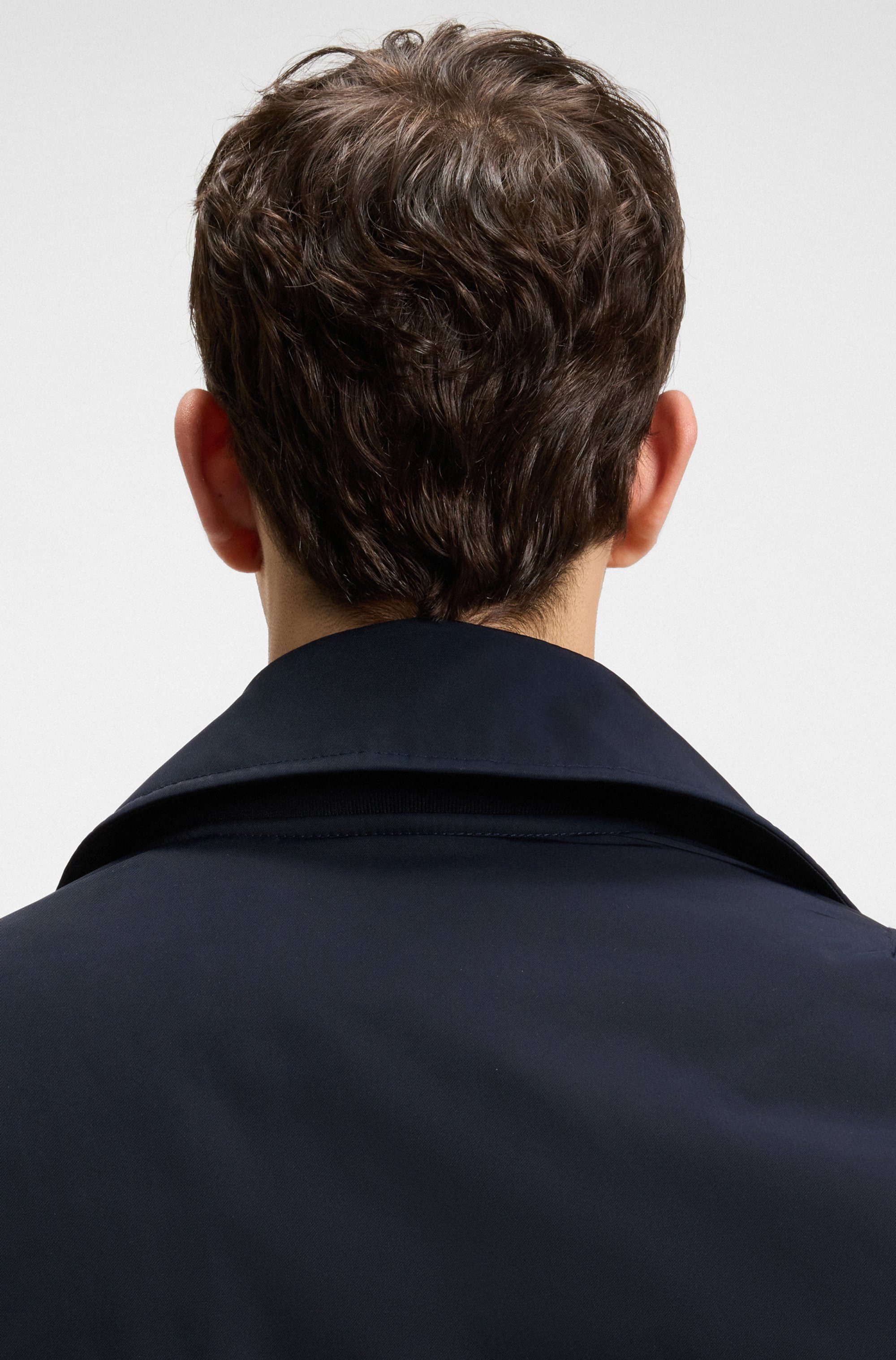 Boss Orange Blouson Oking met een afneembare kraag