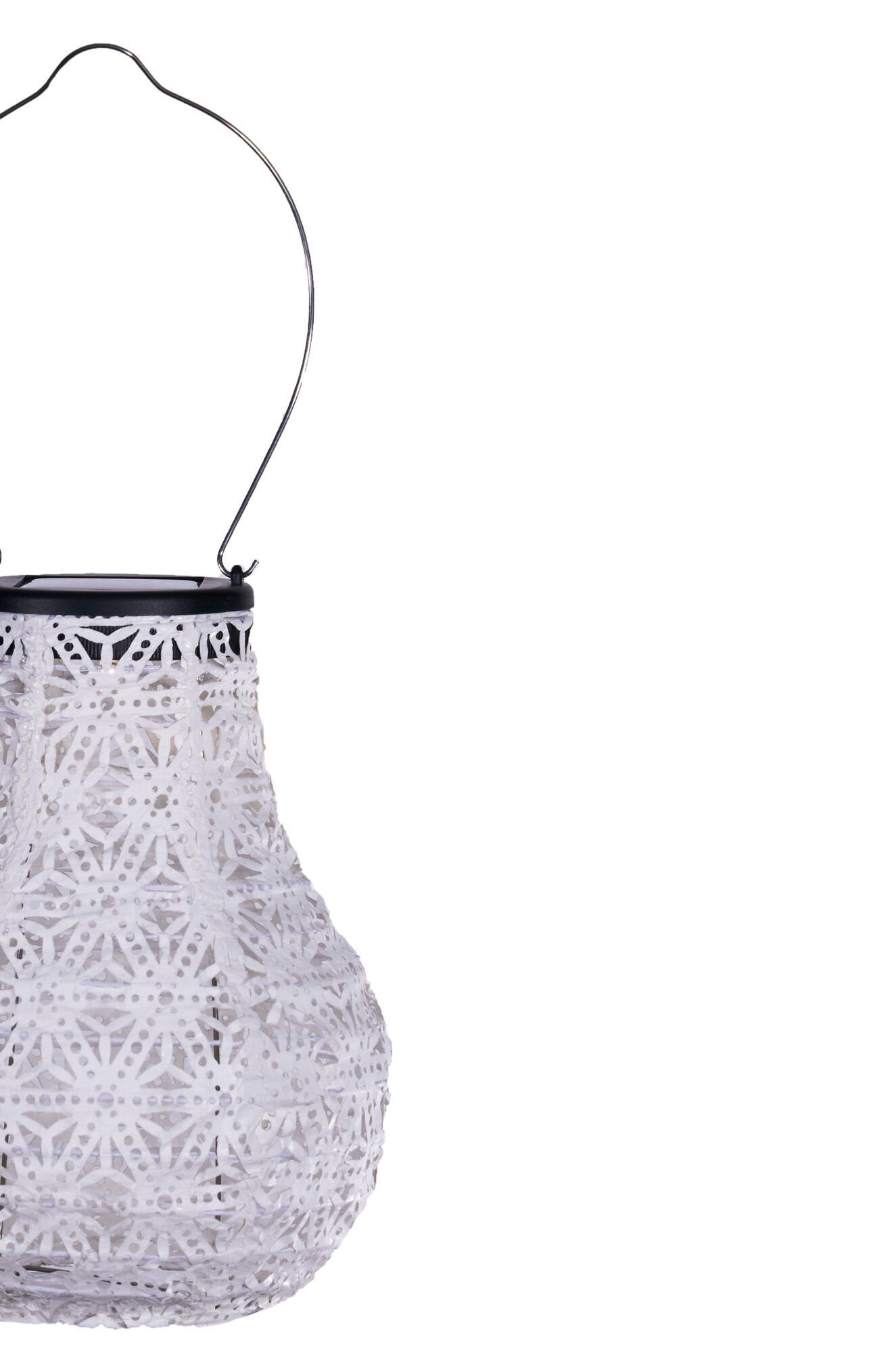 Pauleen Led-solarlamp Sunshine Blaze lampions solar wit Tyvek vlies