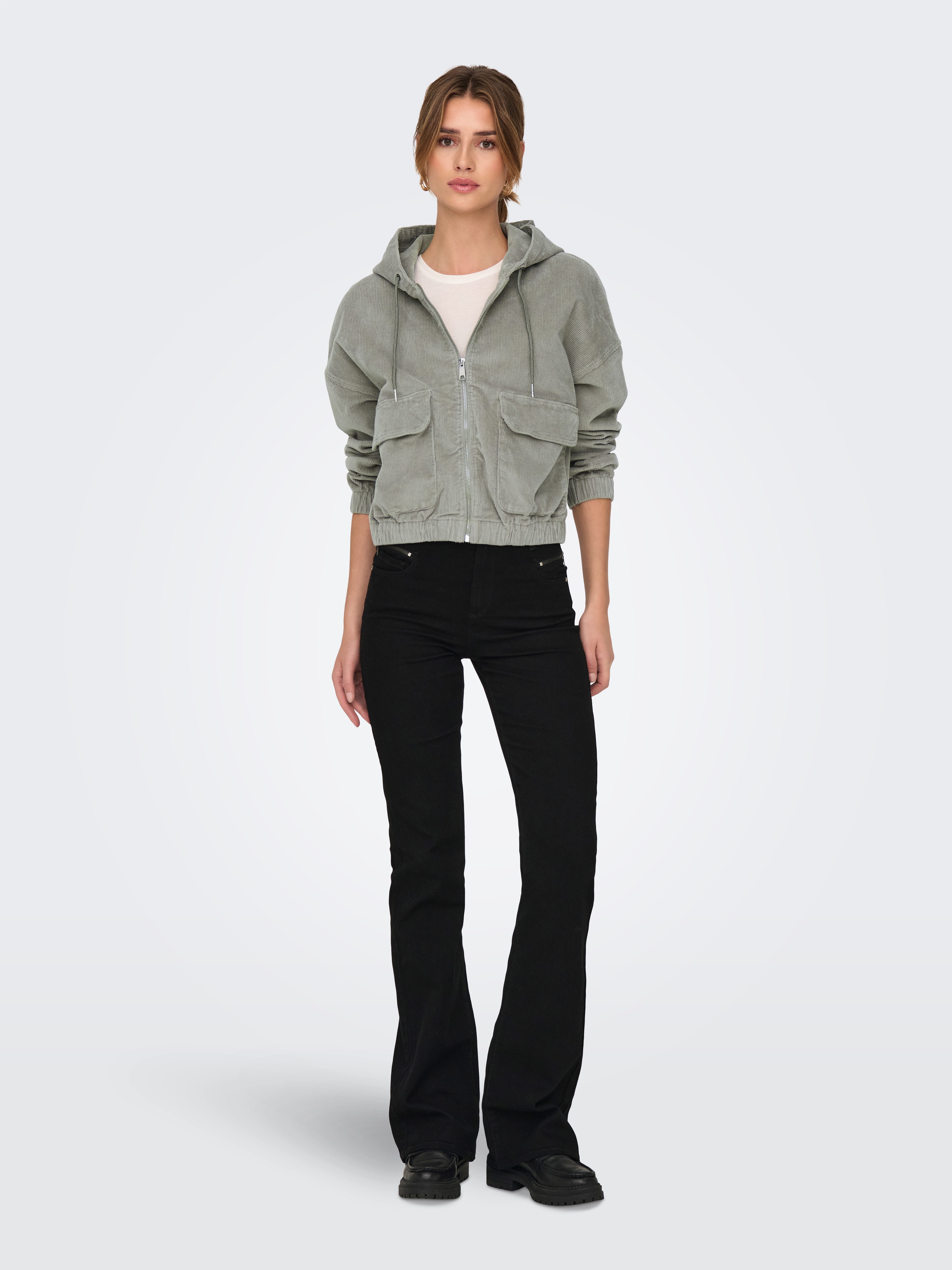 Only Cordjasje ONLKENZIE L/S CORD JACKET PNT NOOS