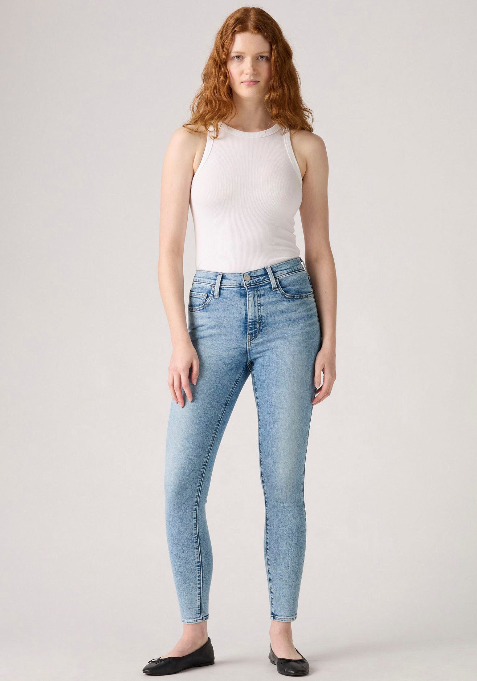 Levi's® Skinny fit jeans 720 High Rise met hoge taille