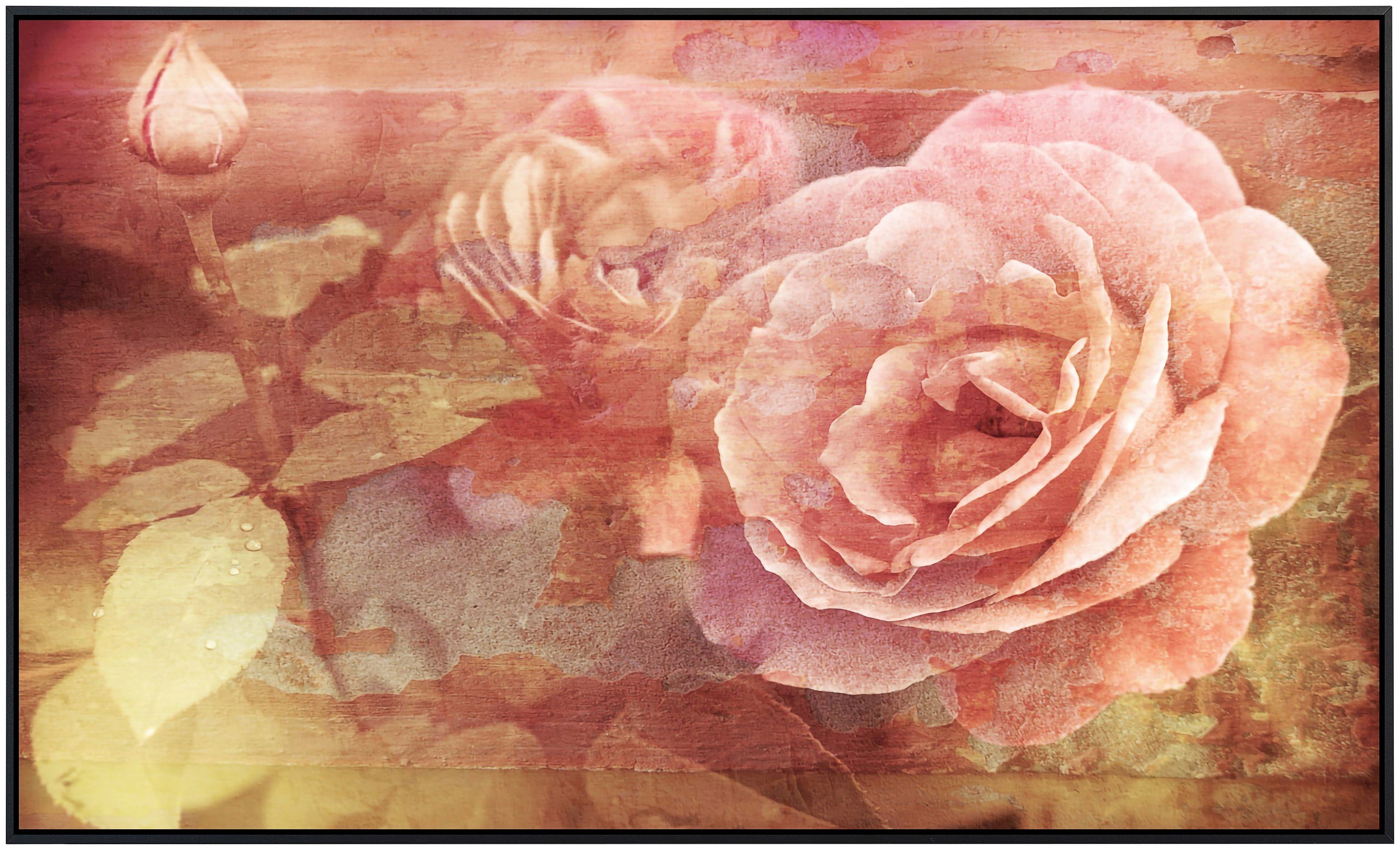 Papermoon Infraroodverwarming Vintage bloemen zeer aangename stralingswarmte