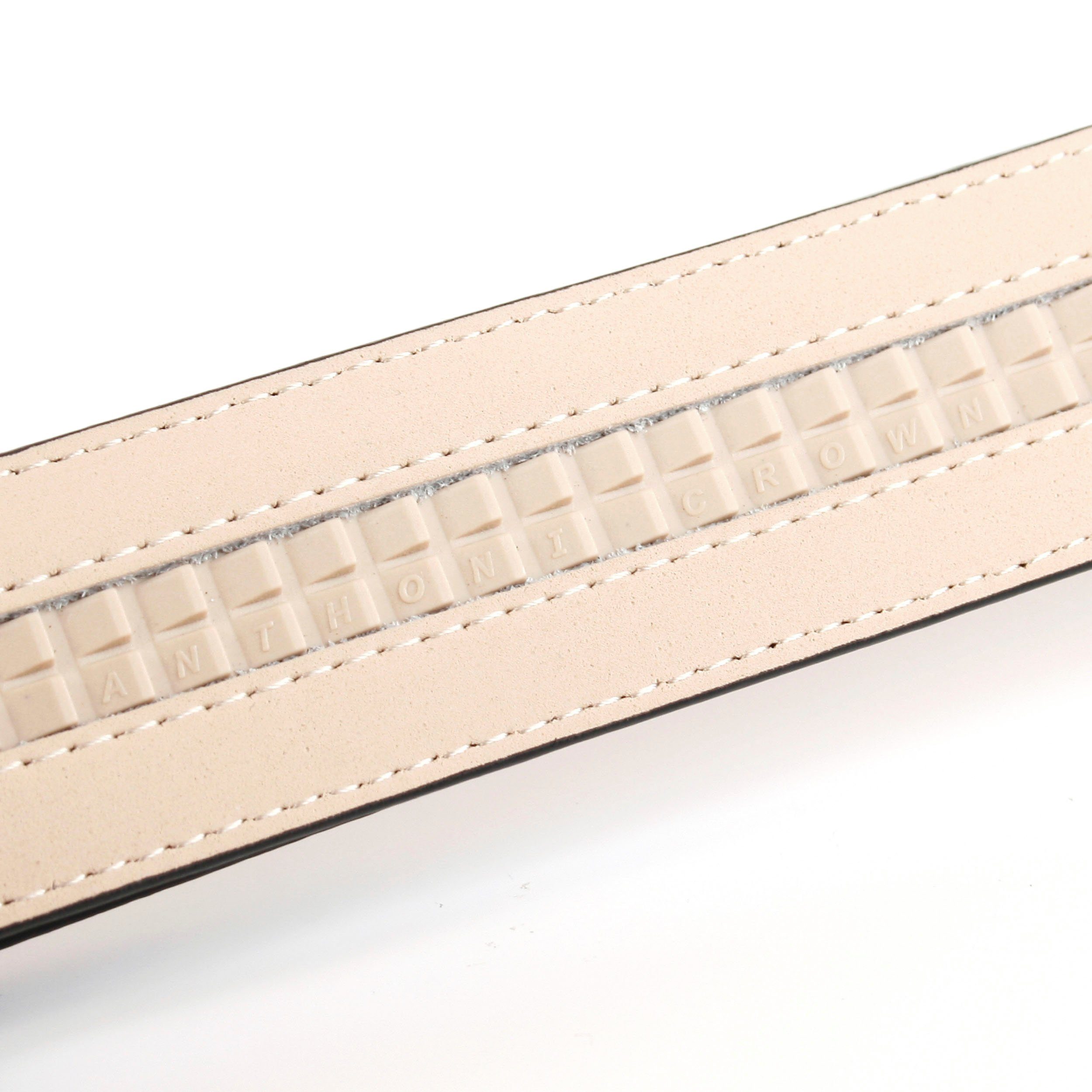 Anthoni Crown Leren riem Automatische sluiting
