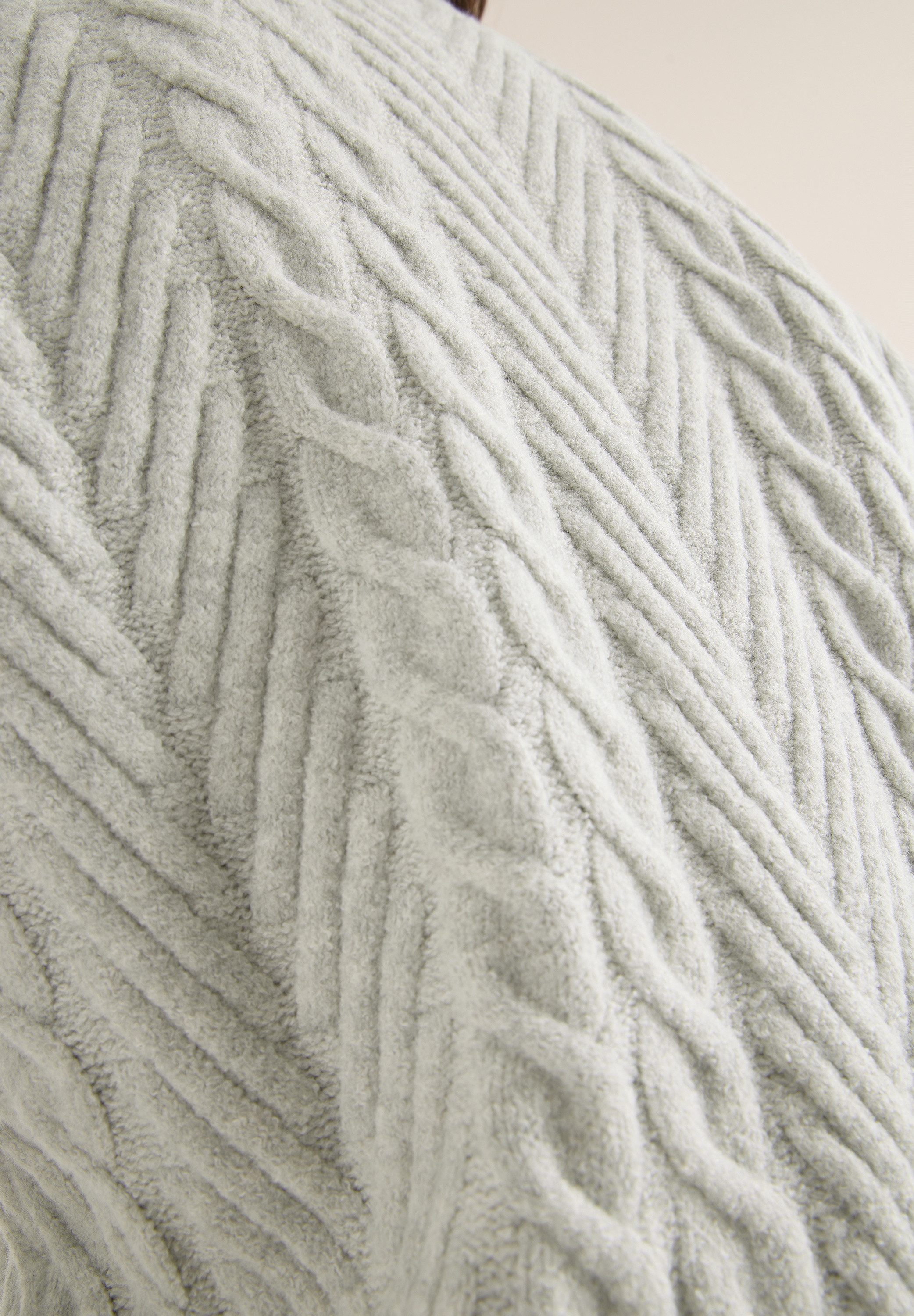 Cecil Gebreide trui met turtle neck, kabelpatroon