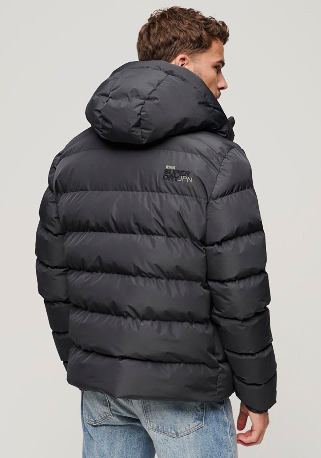 Superdry Gewatteerde jas HOODED SPORTS PUFFER JACKET
