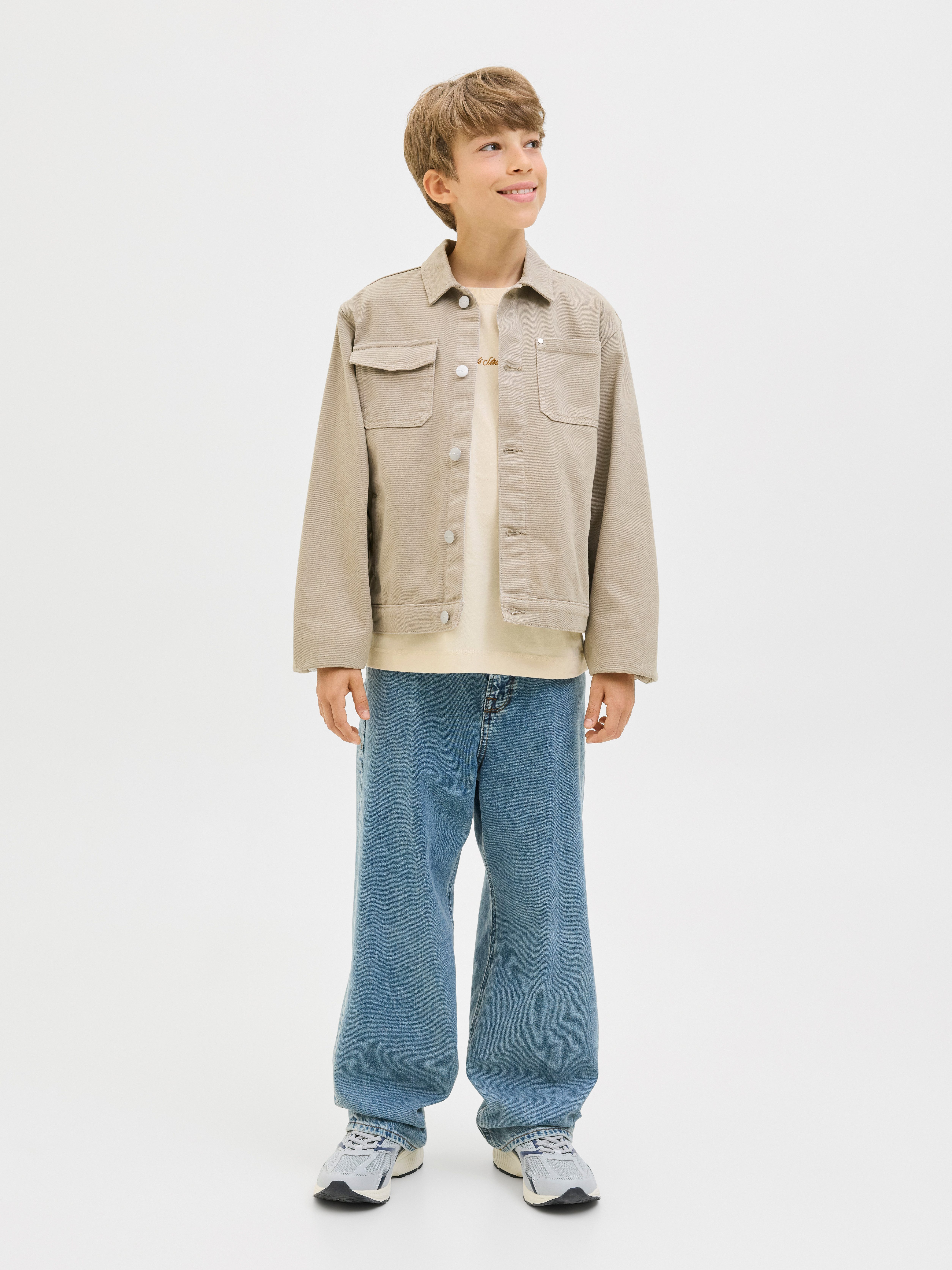 Jack & Jones Junior T-shirt JORNORREBRO EMB TEE SS CN NOOS JNR