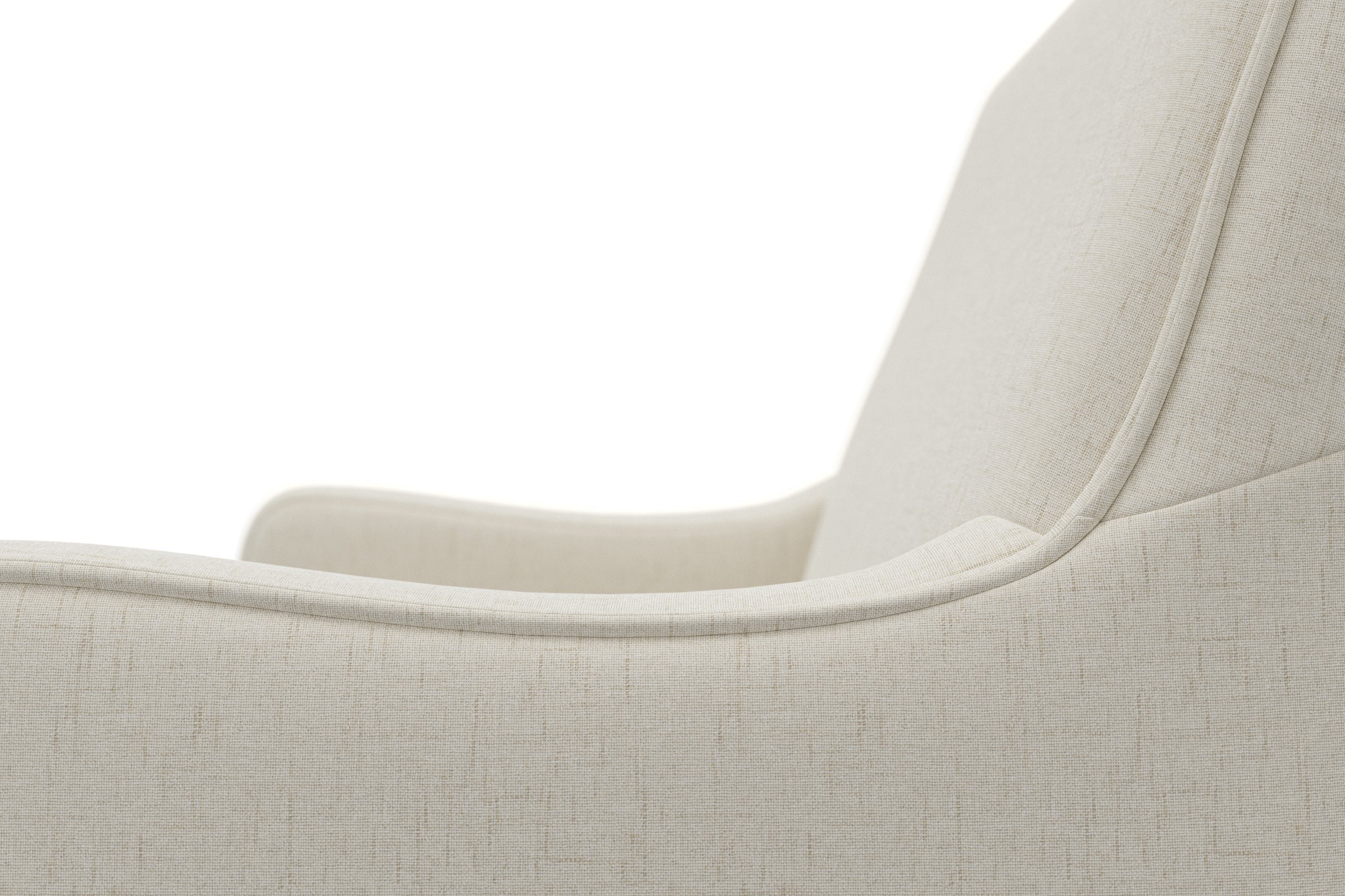 Home affaire Fauteuil County met engelse naad en binnenveringsinterieur (1 stuk)