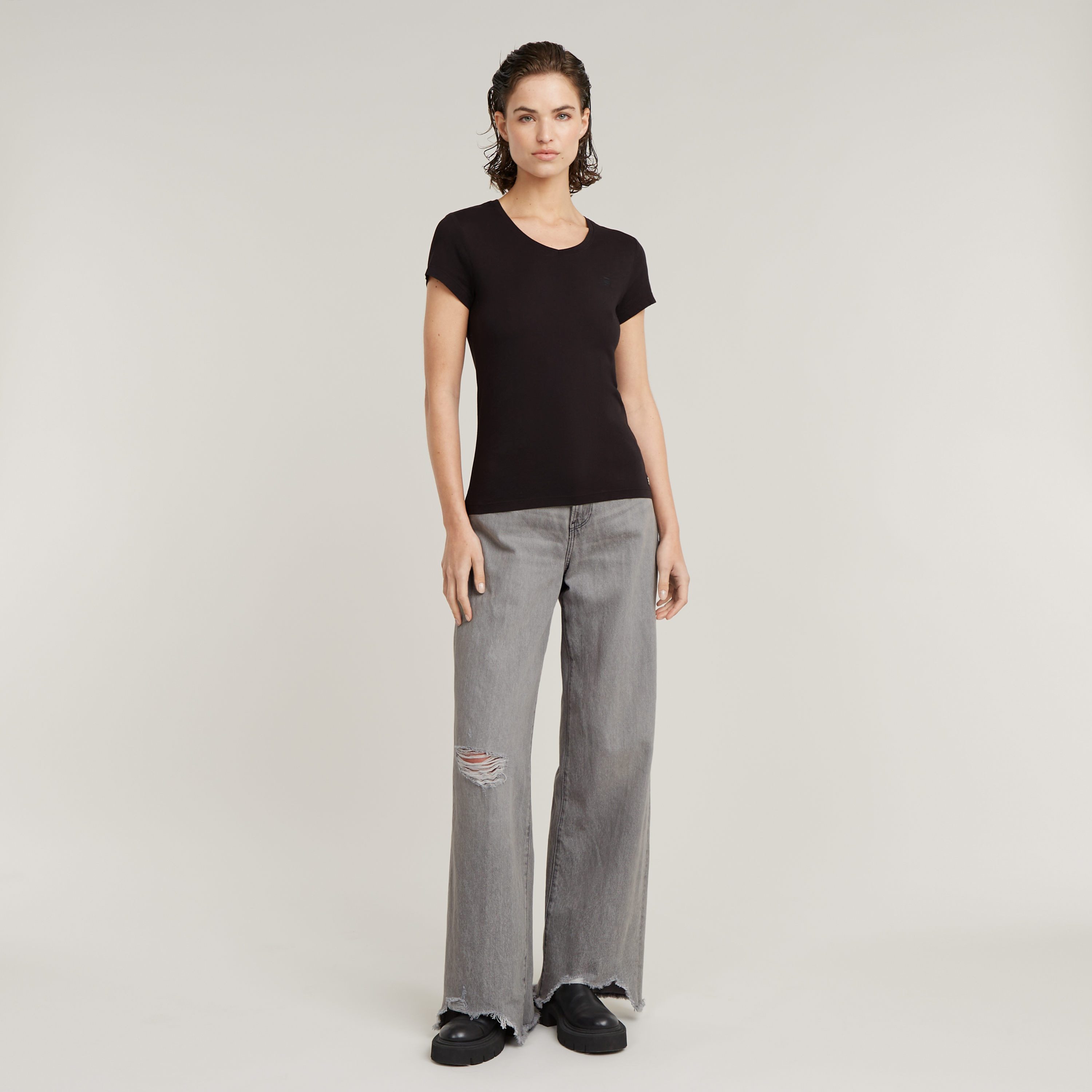 G-Star RAW Shirt met V-hals Eyben