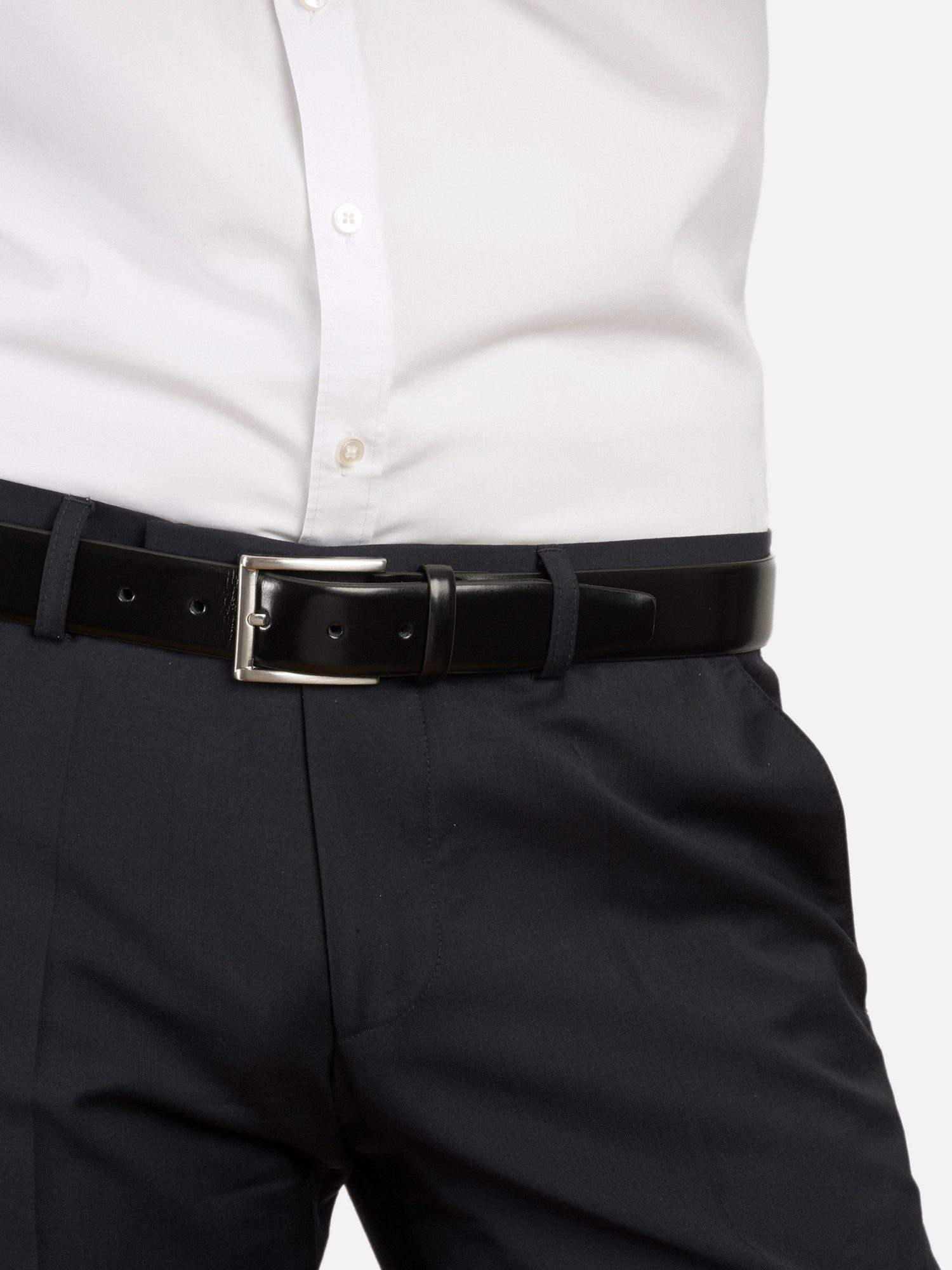 MONTI Synthetische riem Klassiek-business, inkortbaar, tot maat 150 cm