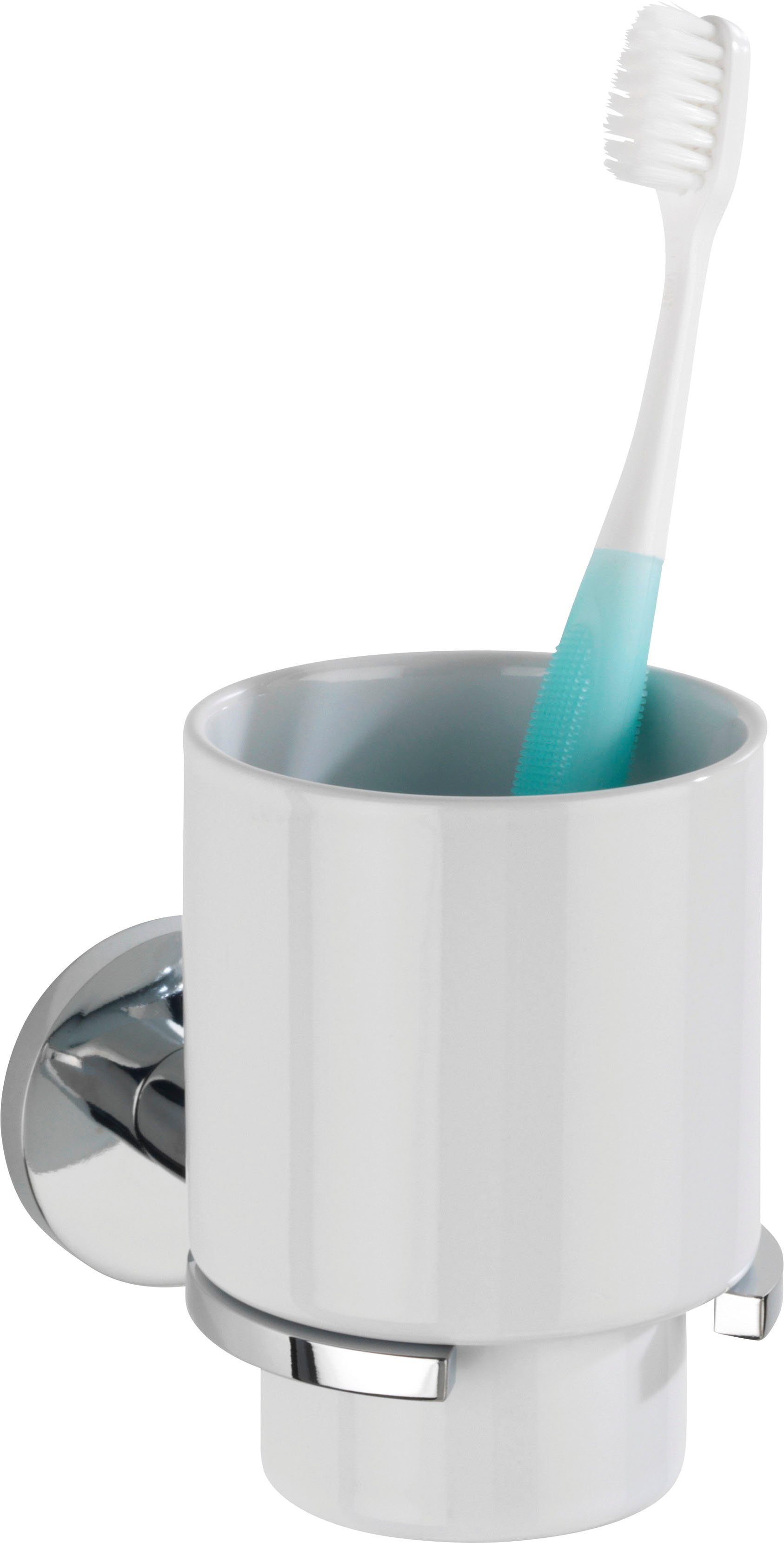 WENKO Poetsbeker UV-Loc® Isera bevestigen zonder boren met innovatief plaksysteem