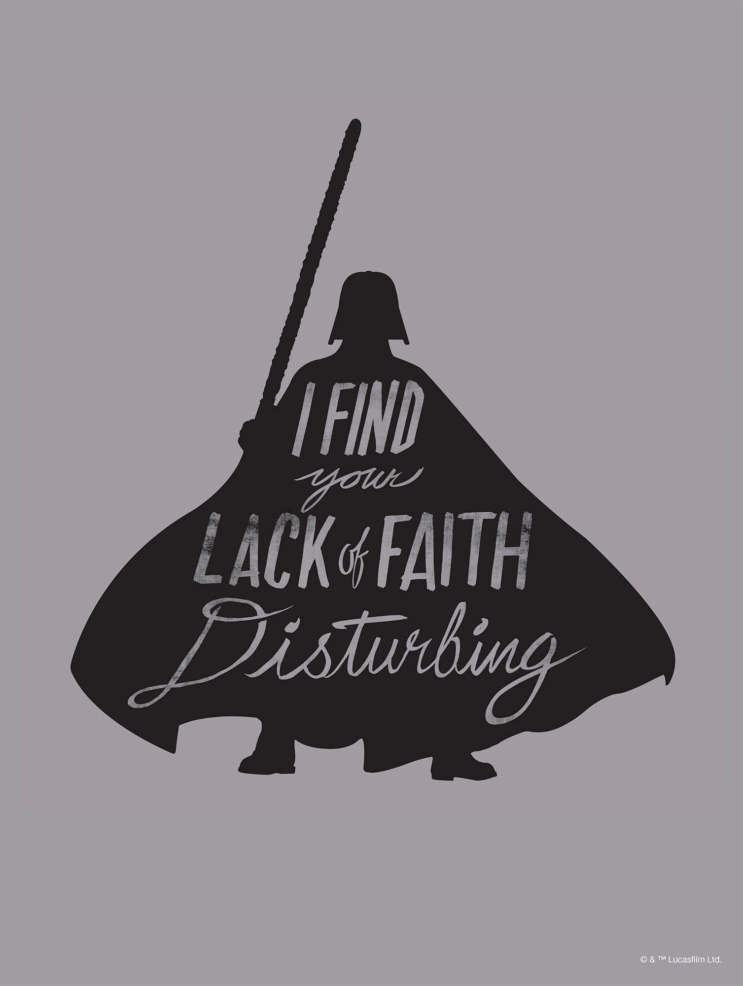 Komar Artprint Star Wars Silhouette Quotes Vader