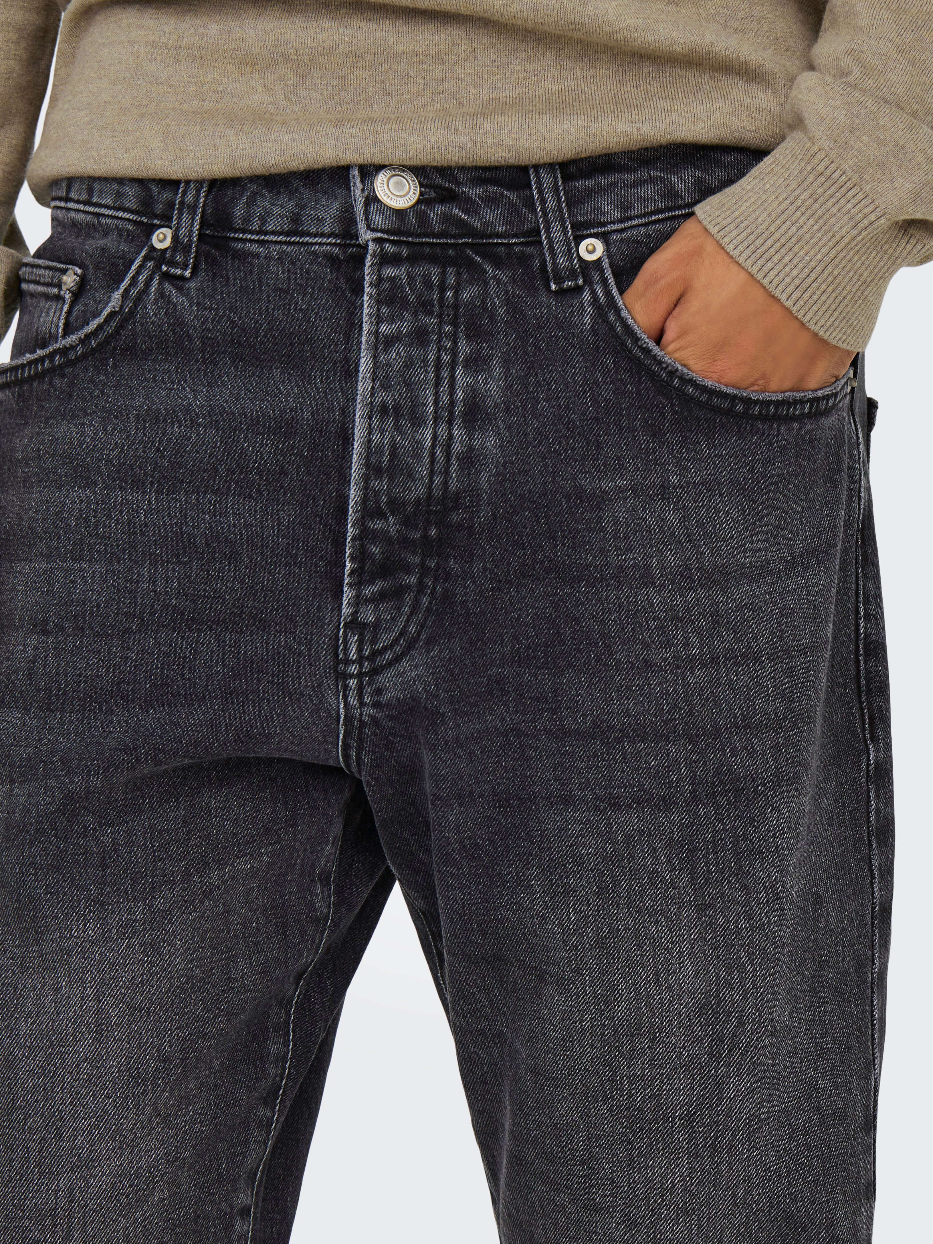 ONLY & SONS Relax fit jeans ONSYOKE TAPERED WB 7850 DOT DNM NOOS
