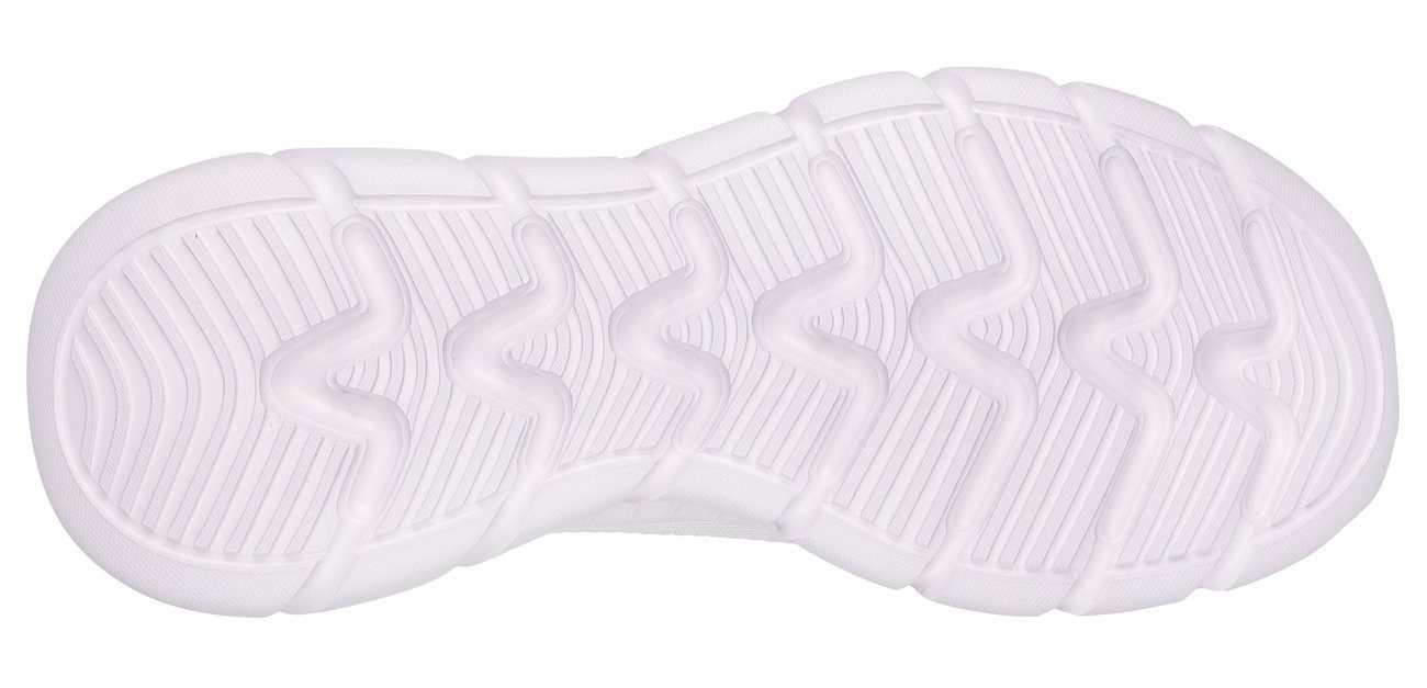 Skechers Sneakers BOBS B FLEX HI-FLYING HI , trainingsschoen, veterschoen, vrijetijdsschoen in vegan verwerking