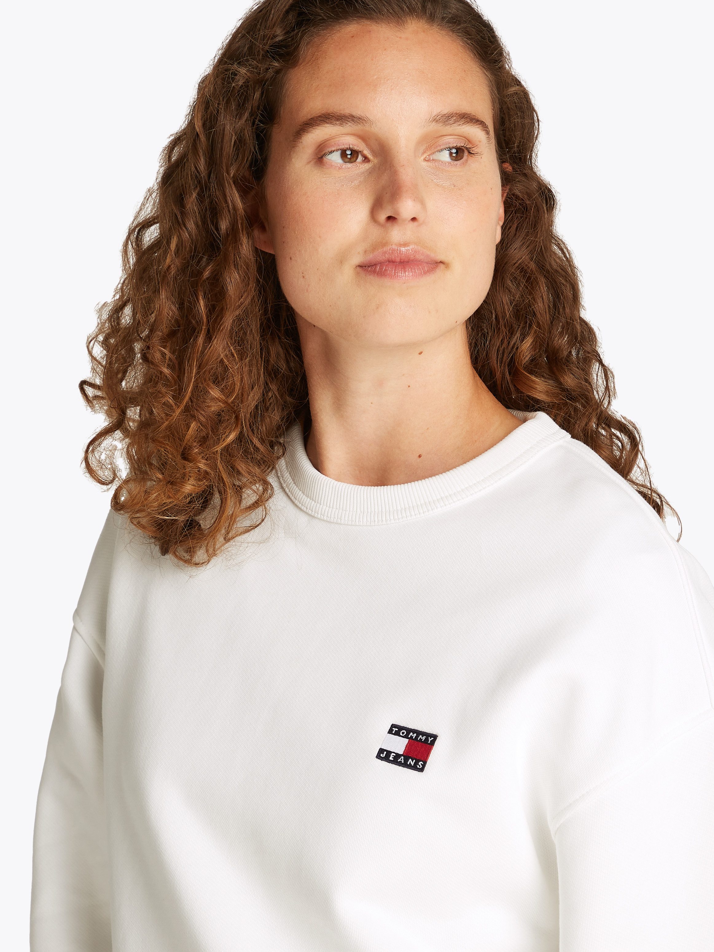 TOMMY JEANS Sweatshirt TJW BXY BADGE CREW