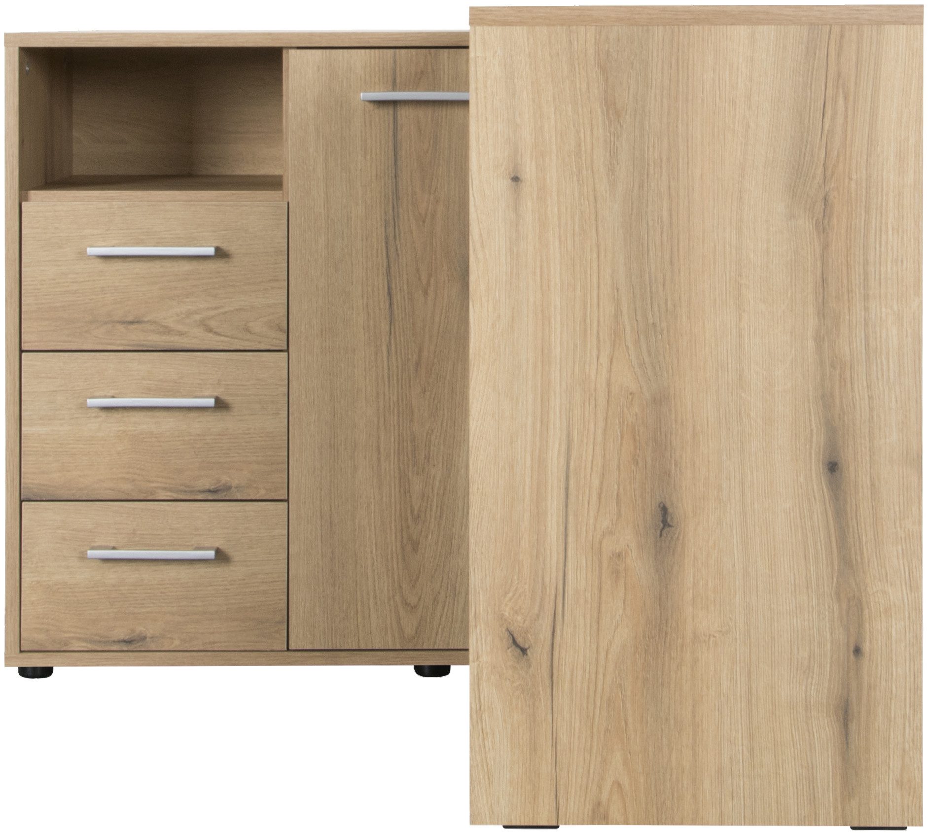 VOGL Möbelfabrik Bureau draaibaar tafelblad, ruimtebesparend, made in germany