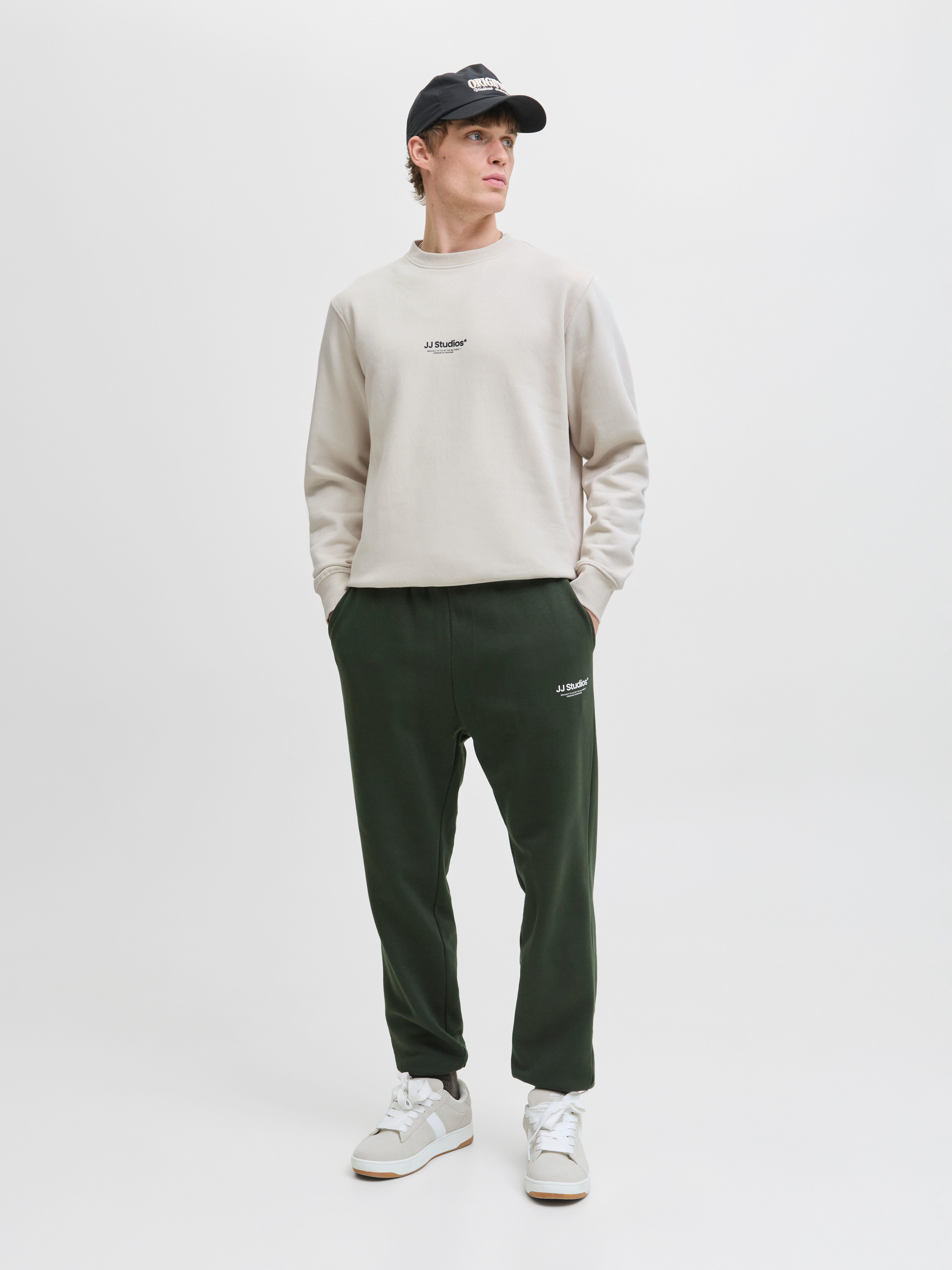 Jack & Jones Sweatshirt JJESOHO SWEAT CREW NECK NOOS