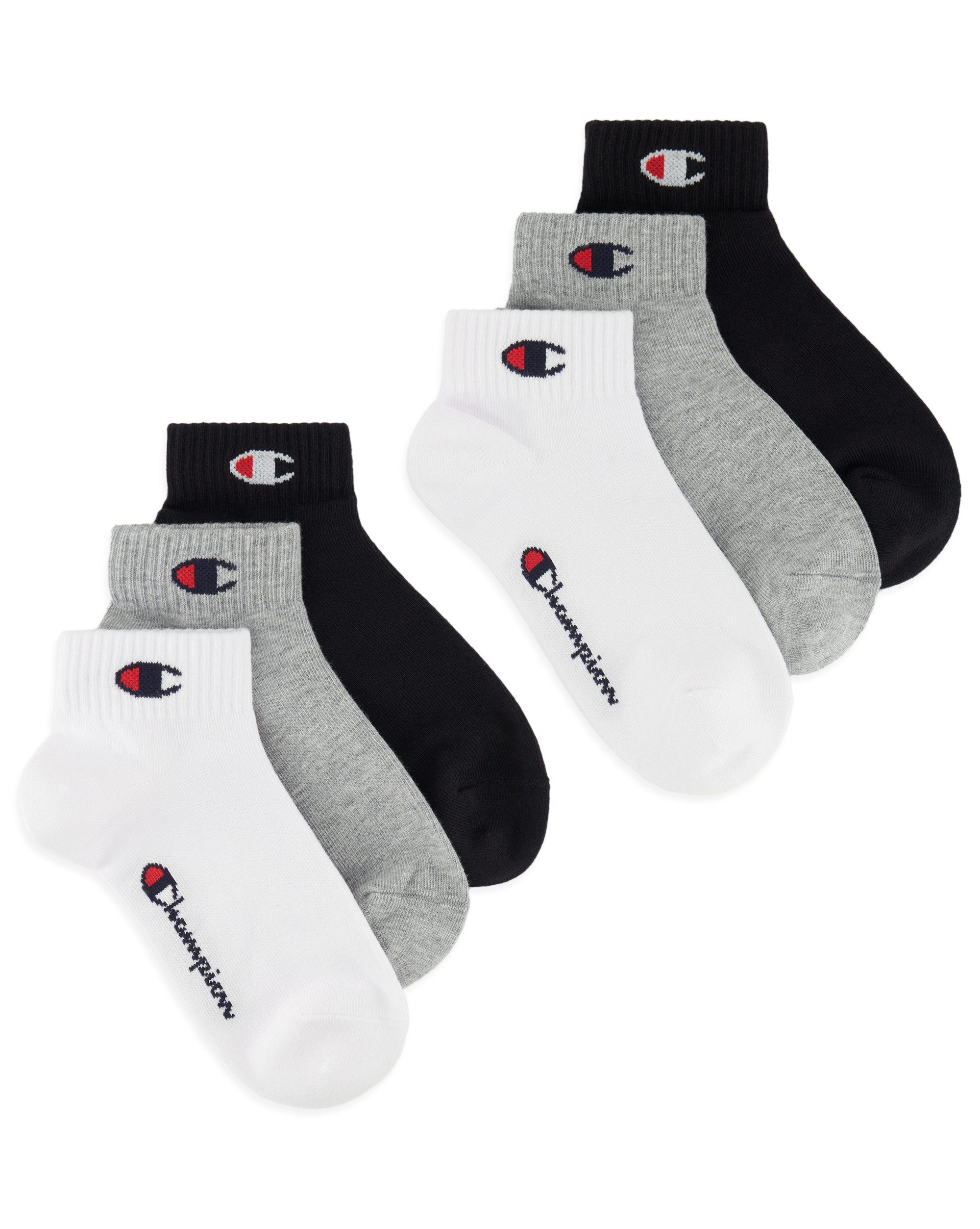 Champion Sneakersokken 6pk Quarter Socks (6 paar, Set)