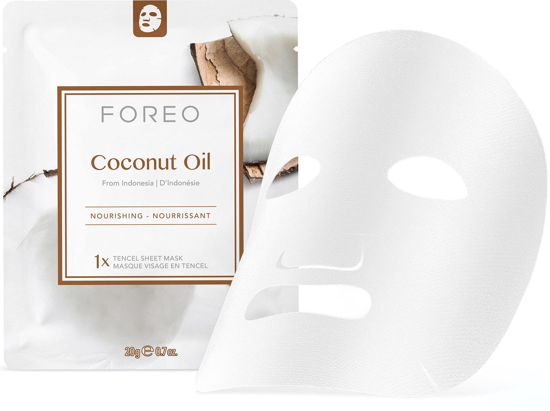 FOREO Gezichtsmasker Farm To Face Collection Sheet Masks Coconut Oil