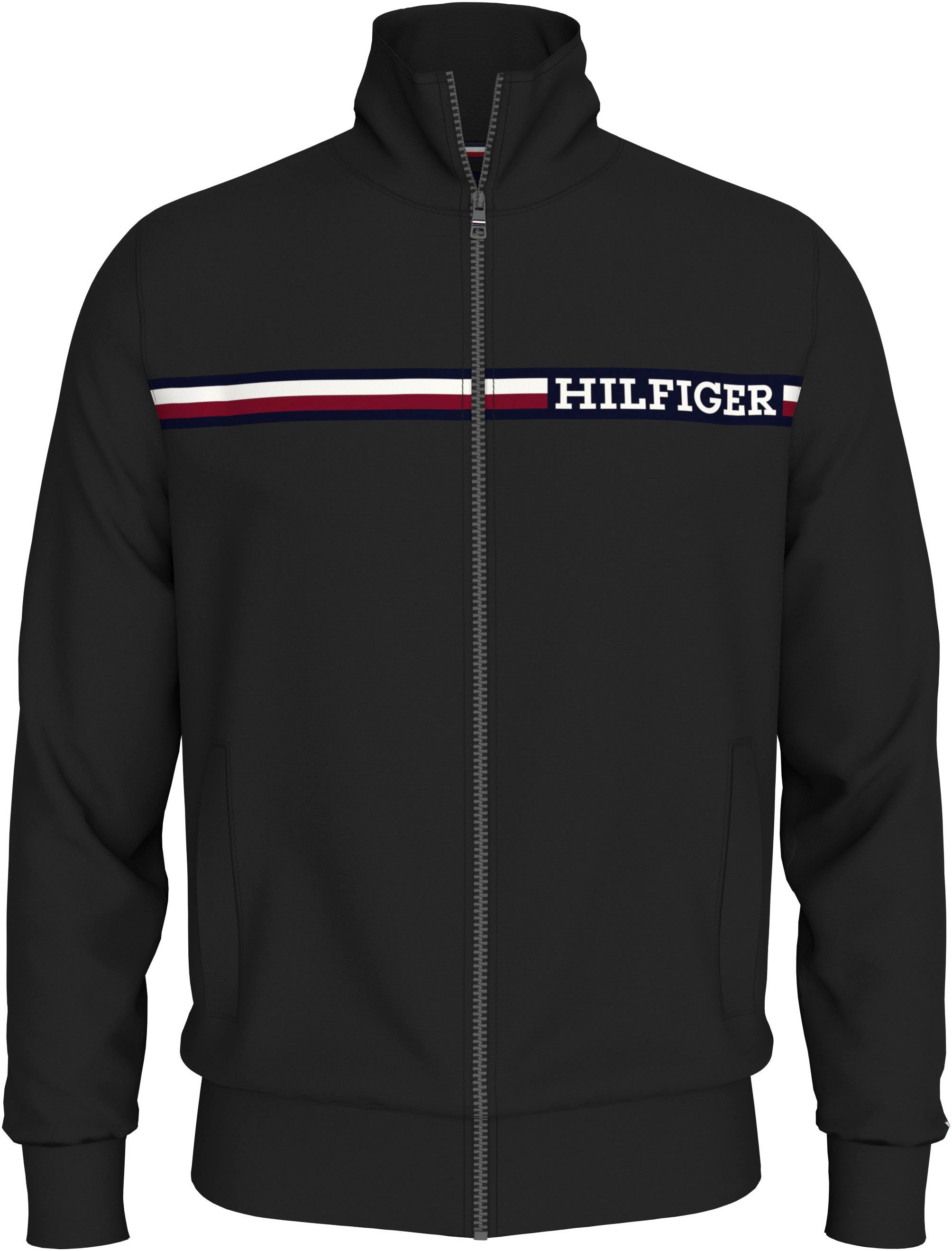 Tommy Hilfiger Sweatvest BT-CHEST STRIPE ZIP THROUGH-B