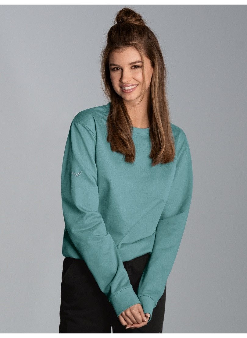 Trigema Sweatshirt TRIGEMA Sweat-Shirt