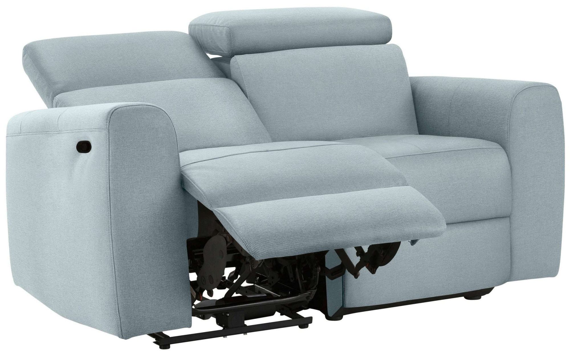Home affaire 2-zitsbank Sentrano 152 cm, man. of electr. relaxfunctie en usb/kopverstelling