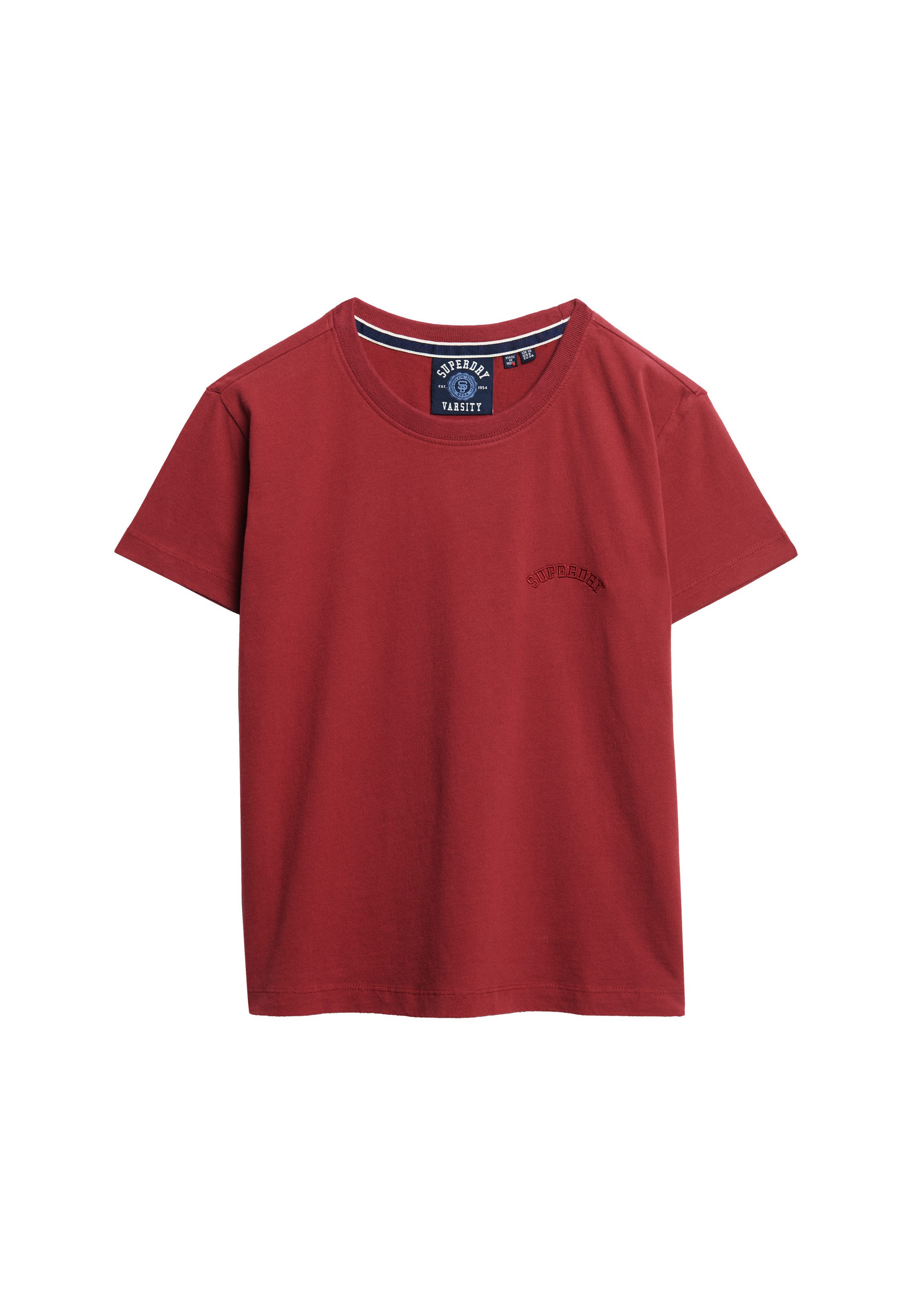 Superdry Shirt met korte mouwen SU-ESSENTIAL LOGO 90'S T SHIRT aangenaam draagcomfort door bijzonder zachte haptiek