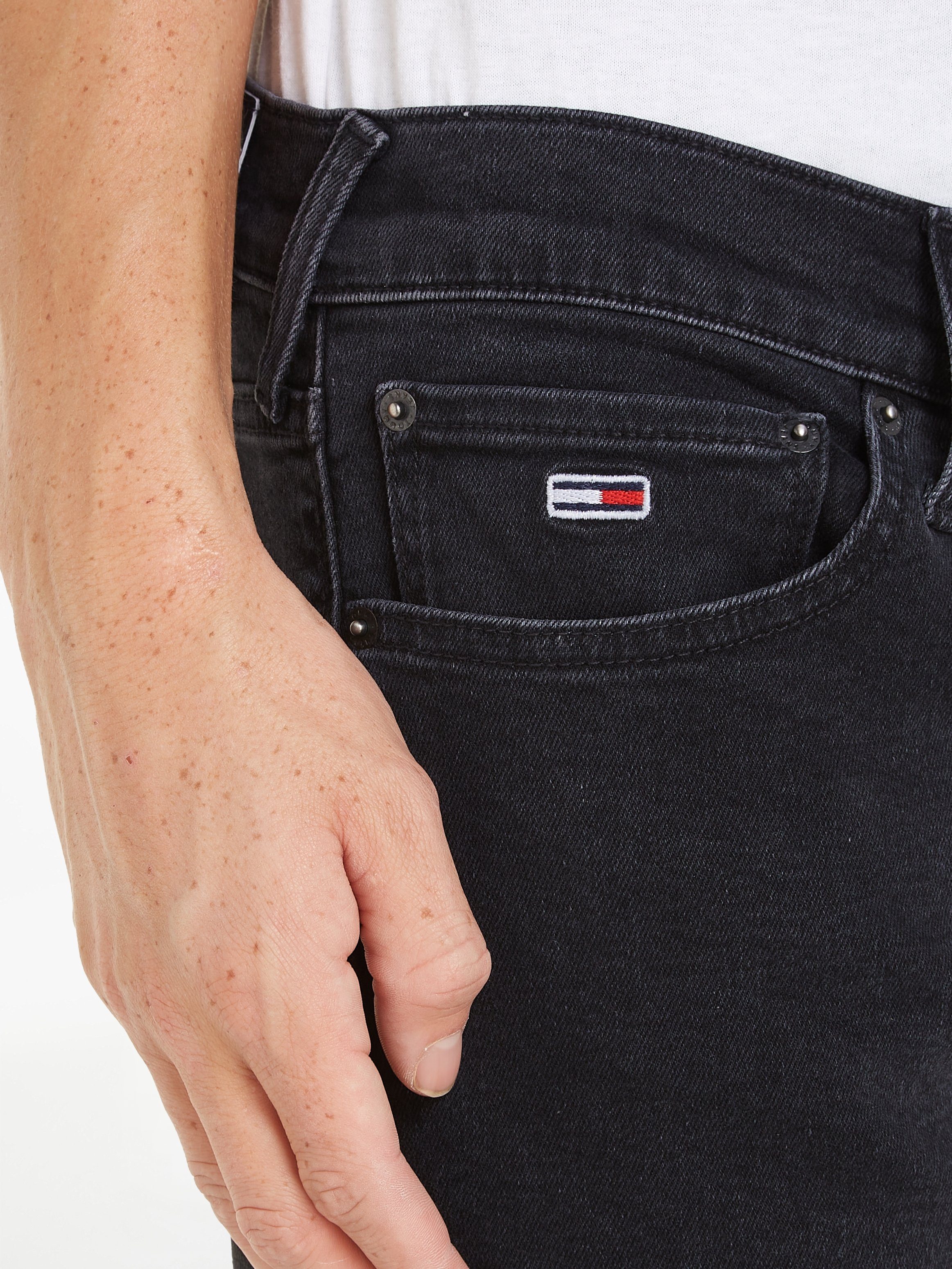 TOMMY JEANS Slim fit jeans SCANTON Y in 5-pocketsstijl