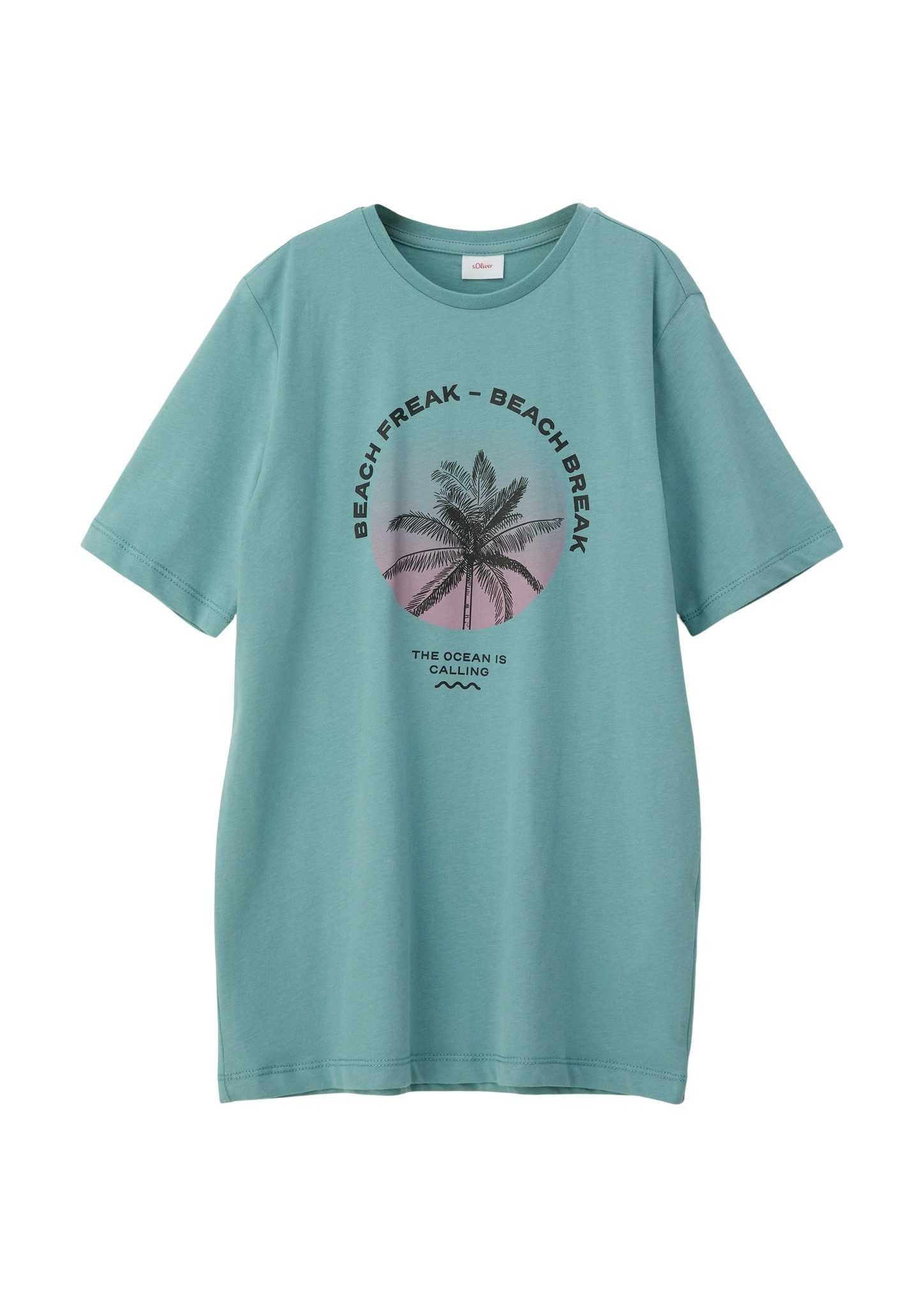 S.Oliver RED LABEL Junior Shirt met ronde hals met grafische print