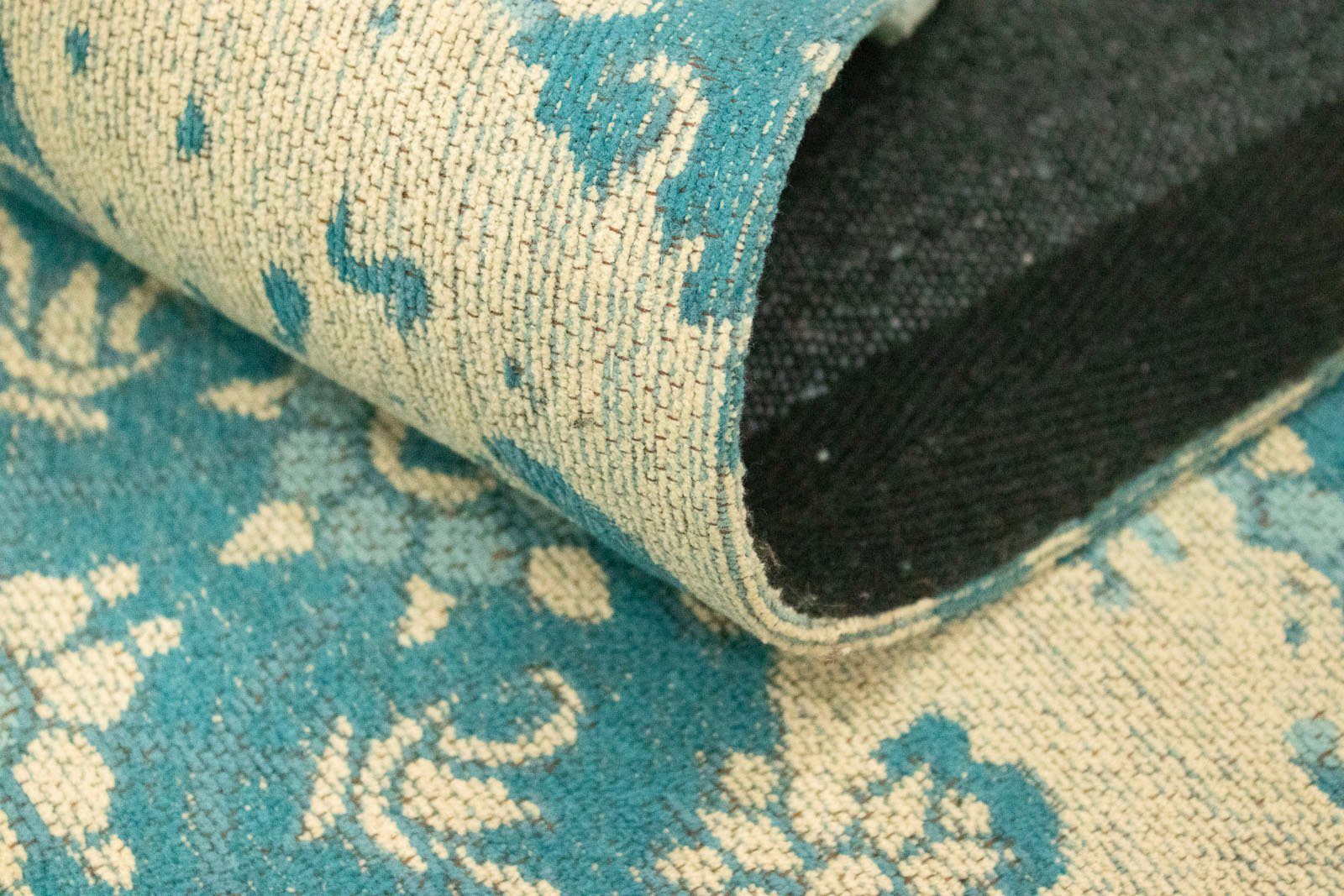 morgenland Vloerkleed VINTAGE COMET Korte pool, viscose, Shabby, woonkamer