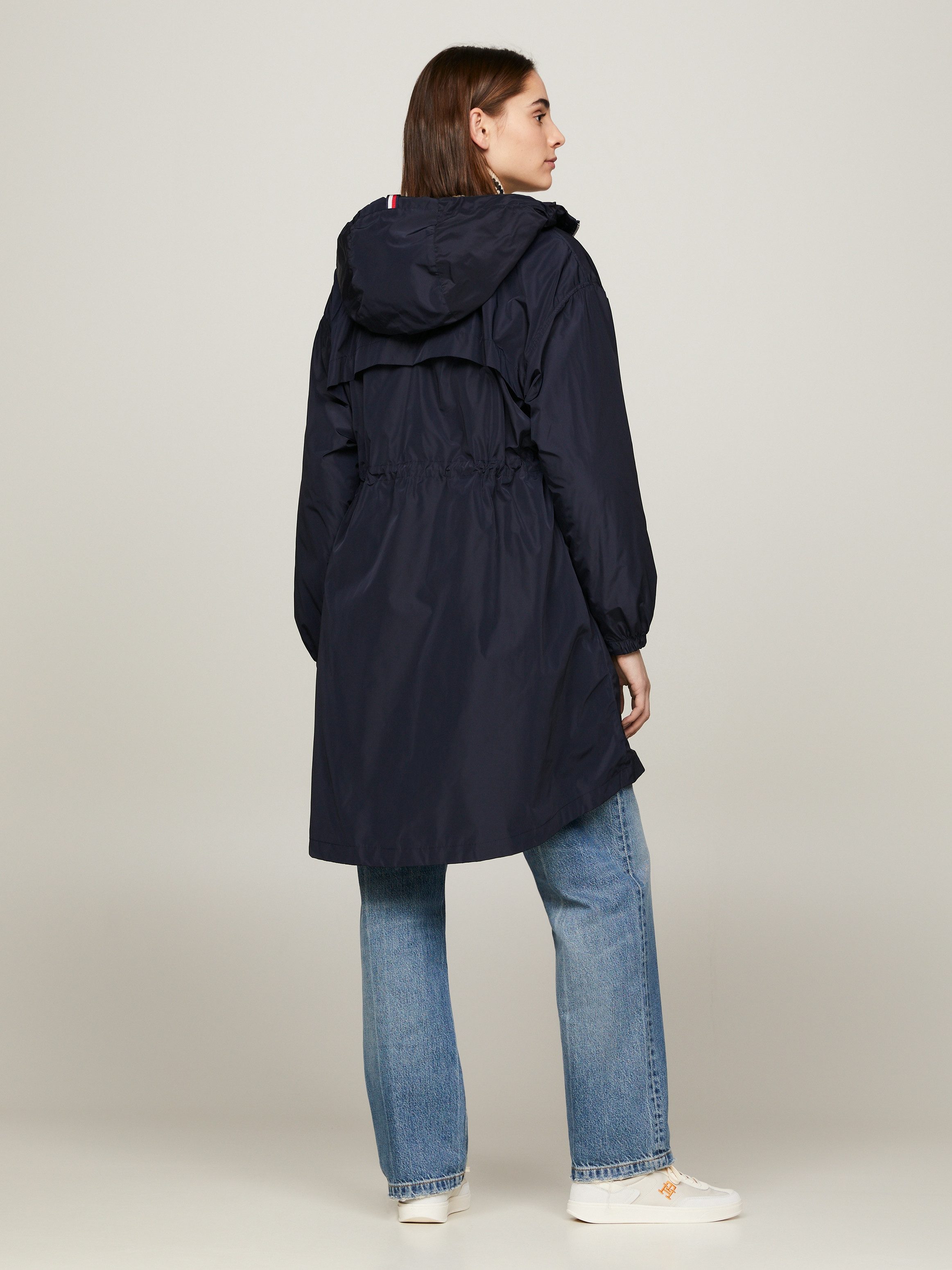 Tommy Hilfiger Windbreaker TRANSITIONAL WINDBREAKER PARKA met stormtrensje aan de achterkant