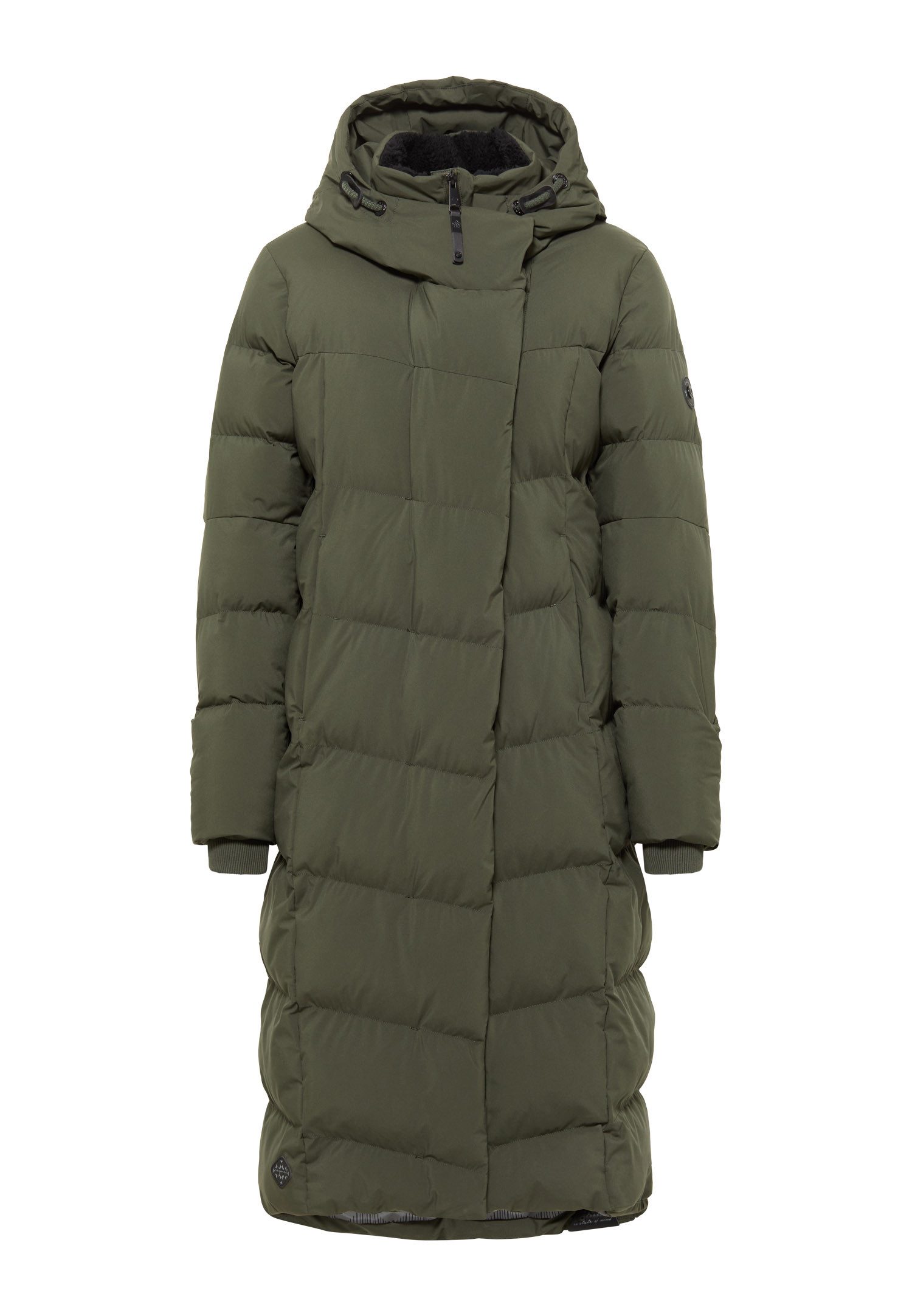 Ragwear Gewatteerde jas PAVLA LONG warme en waterafstotende winterjas