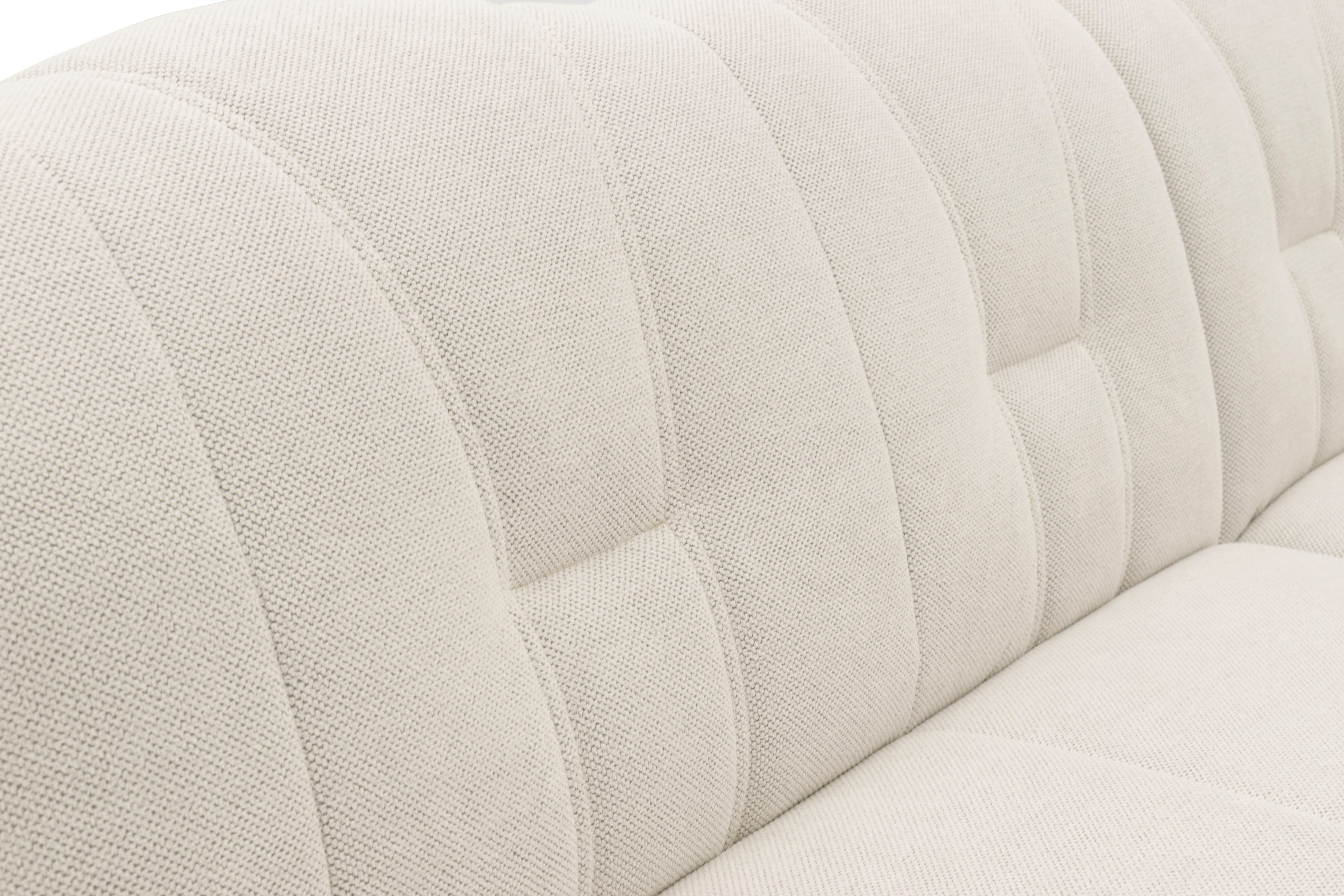 DOMO collection Zithoek Flores ook in leren bekleding, B/D/H: 293/180/86 cm, U-vorm (3 stuks)