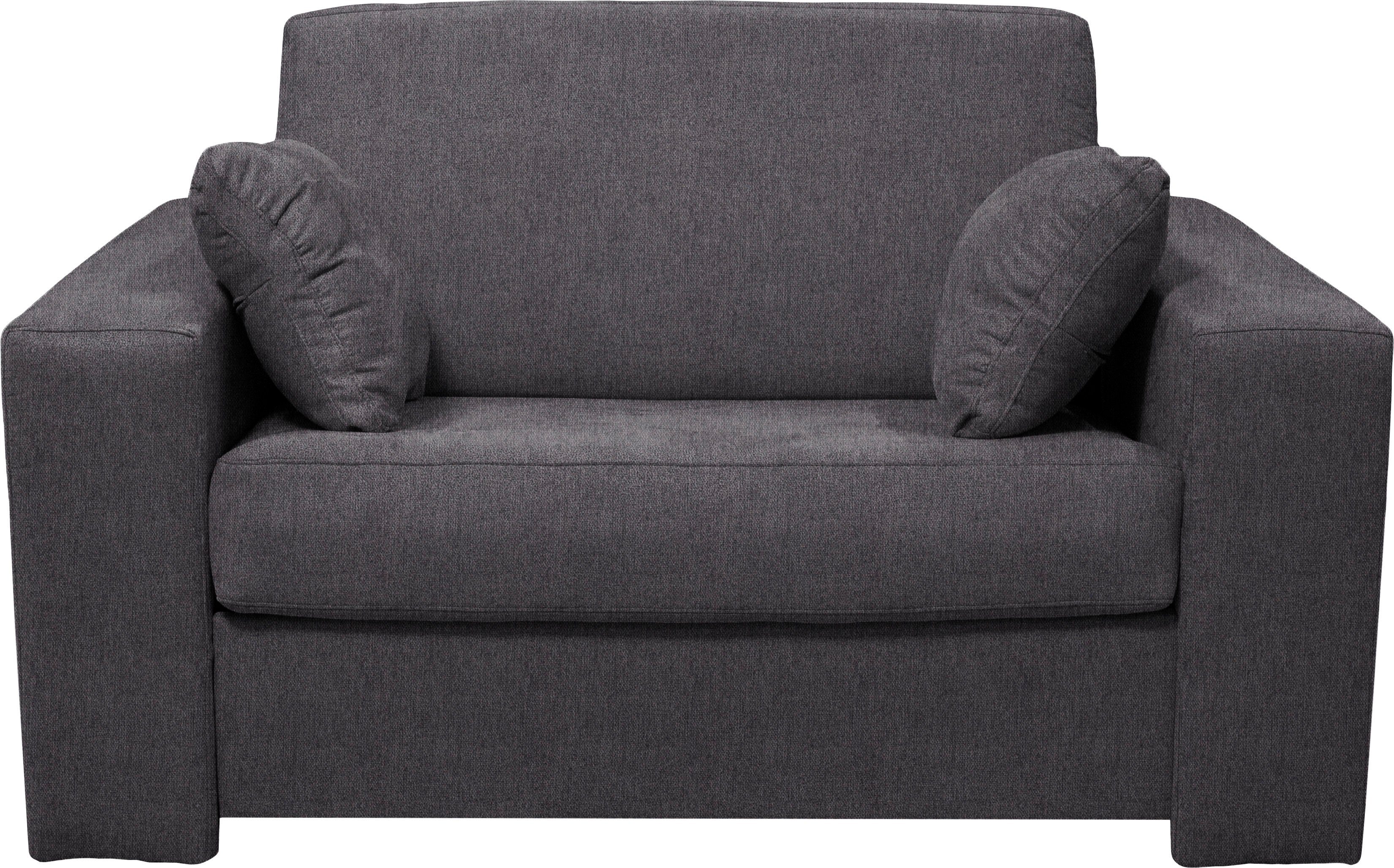 Home affaire Fauteuil Roma matras hoogte 140 cm Bedfunctie, met vering, Afmeting liggend ca. 83x198 cm