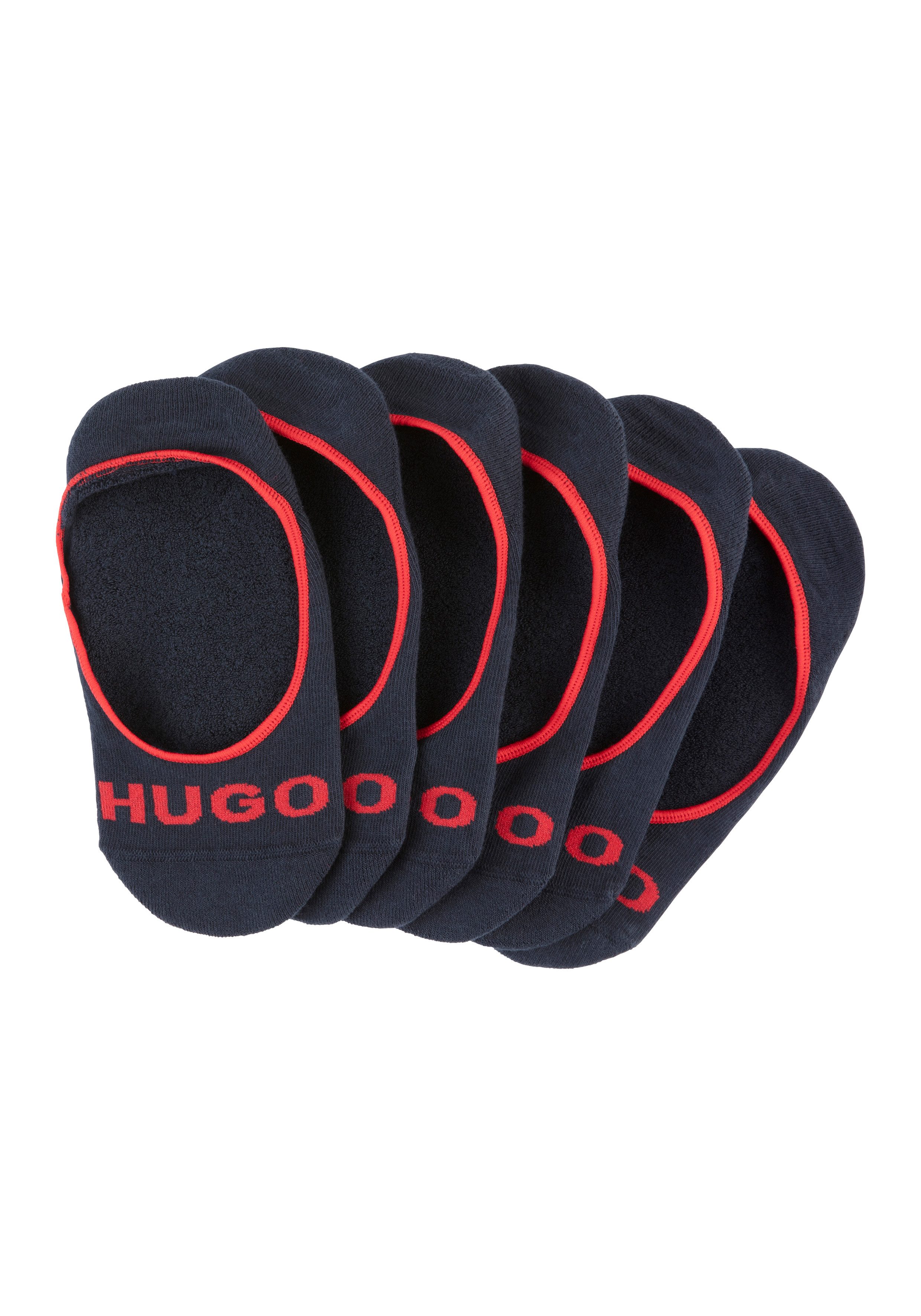 HUGO underwear Enkelsokken (3 paar, Set van 3)