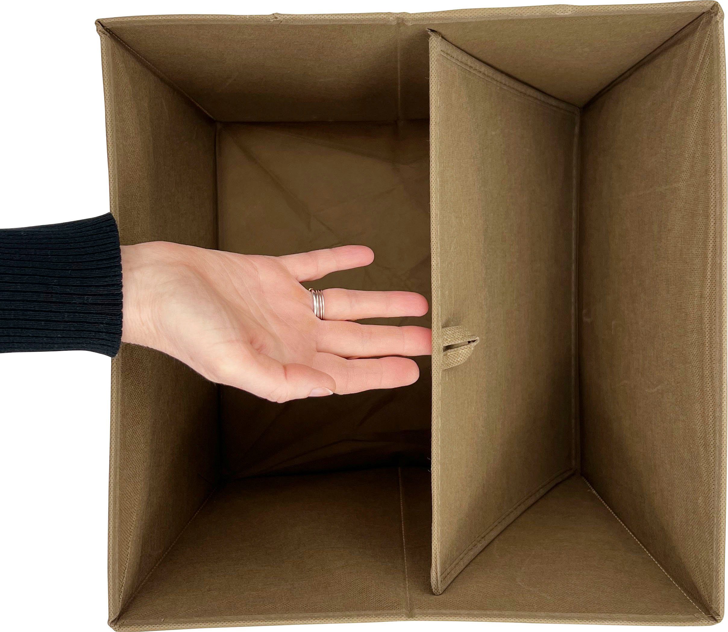 ADOB Opbergbox Vouwkratten Inclusief handgreep (set, 3 stuks)