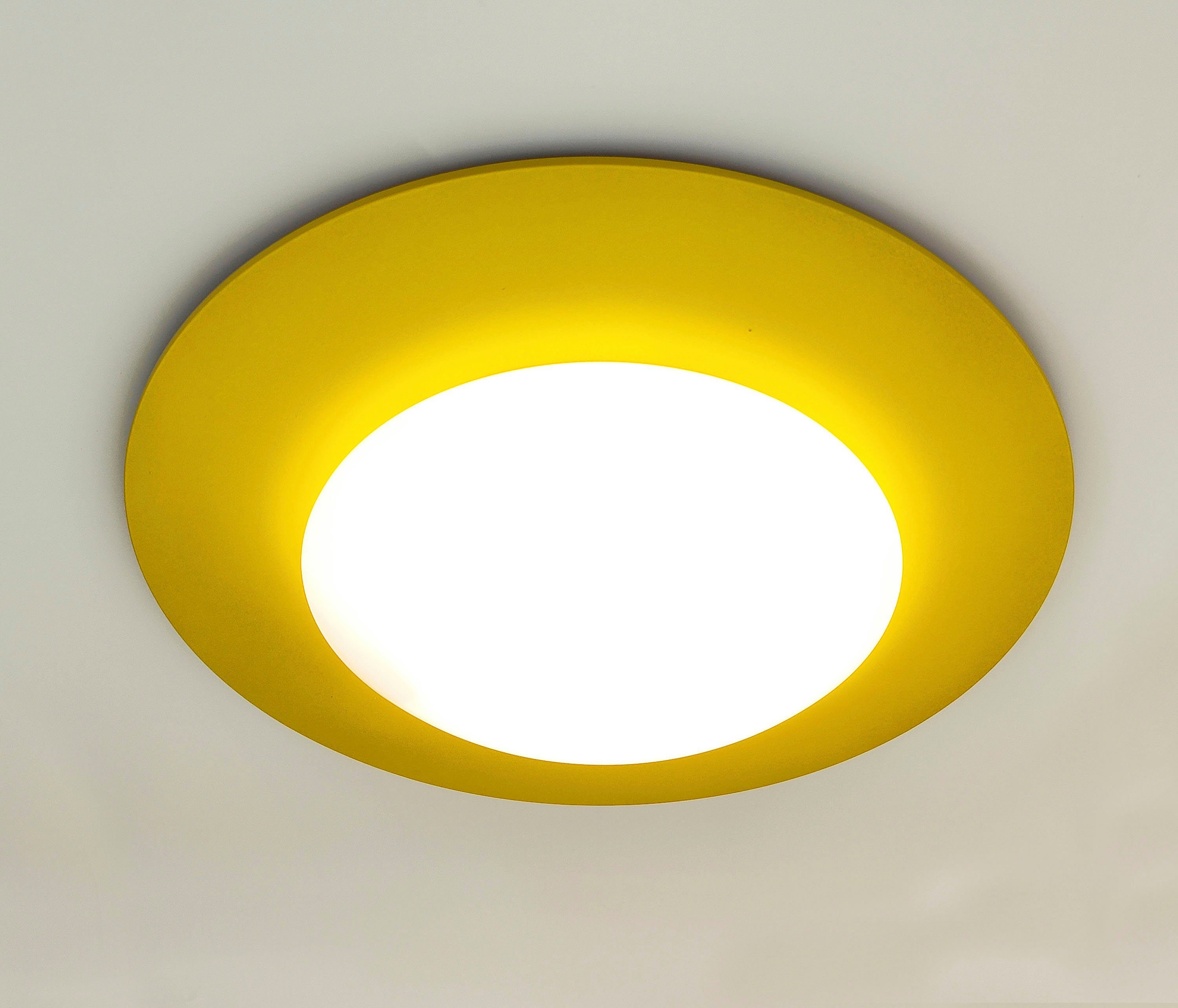 niermann Plafondlamp Plafondschotel Saturn E27 fitting voor eenvoudige lichtbronwisseling (1 stuk)