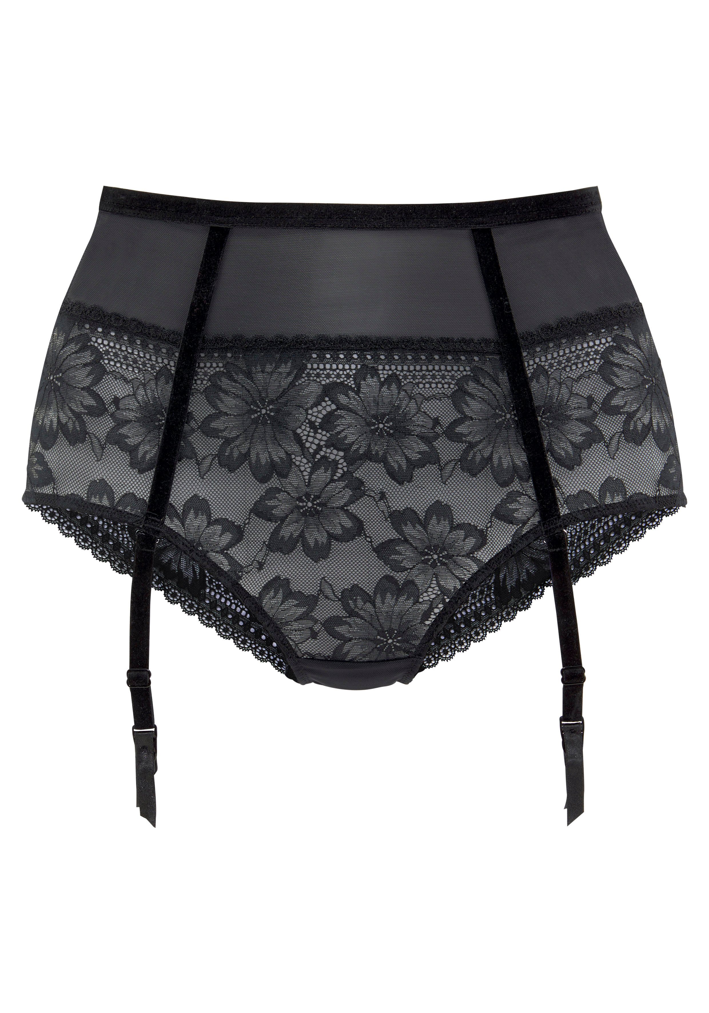 petite fleur gold High-waist-slip Seduction met afneembare jarretels